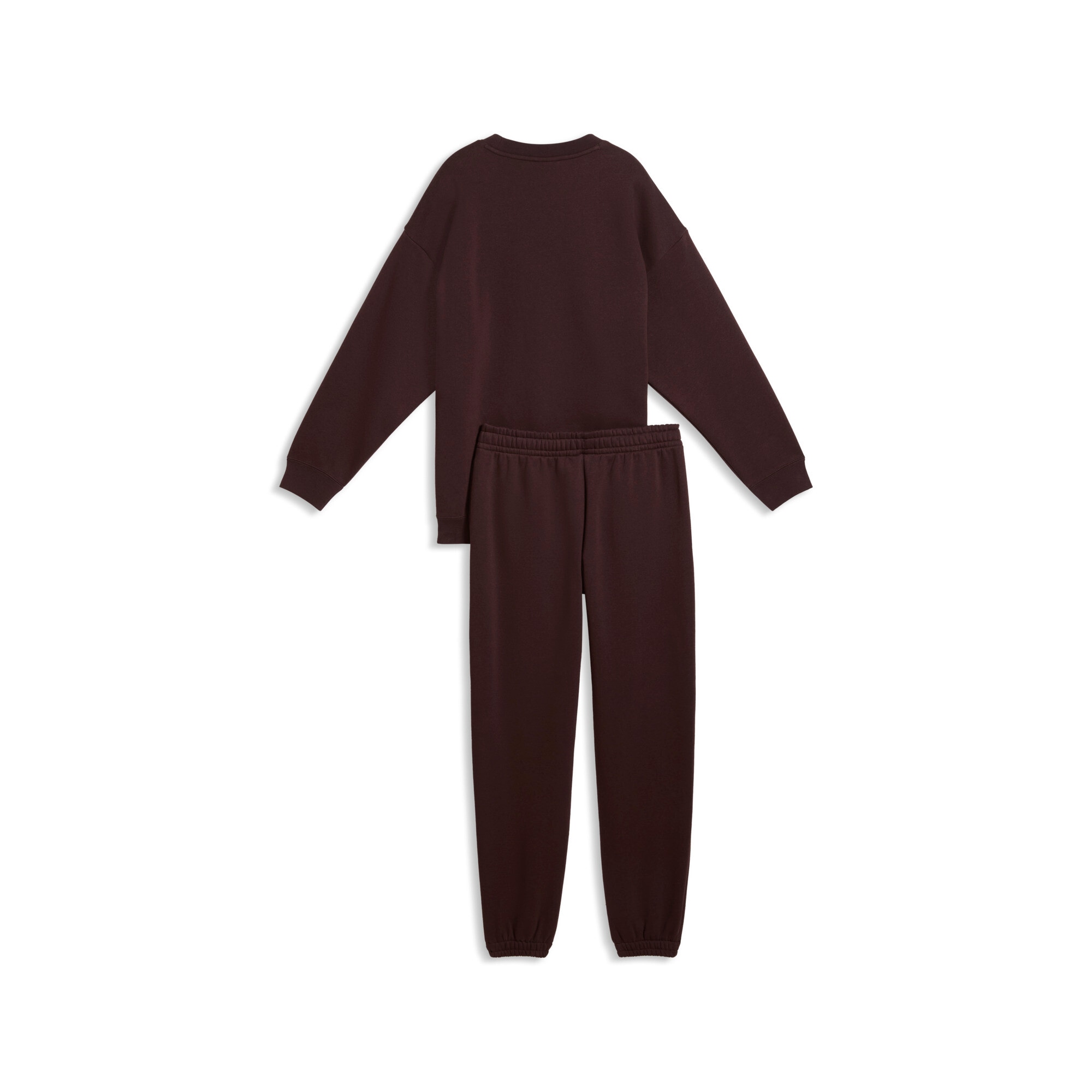 PUMA Trainingsanzug »LOUNGEWEAR OVERSIZED SWEAT SUIT FL G« 2 mit elastischem Bund, mit gerippten Bündchen, mit Seitentaschen