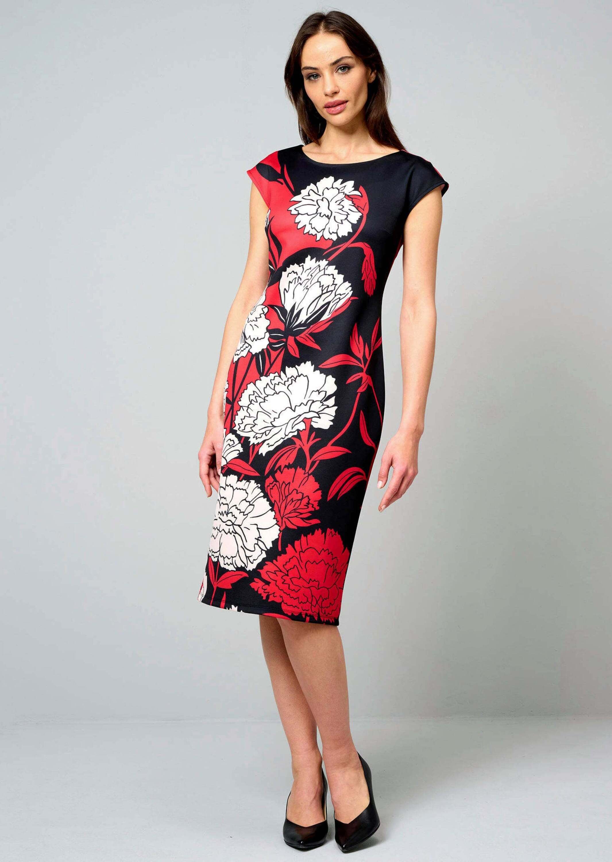 Alba Moda Jerseykleid »Jerseykleid Jerseykleid aus angenehmer Scubaware«