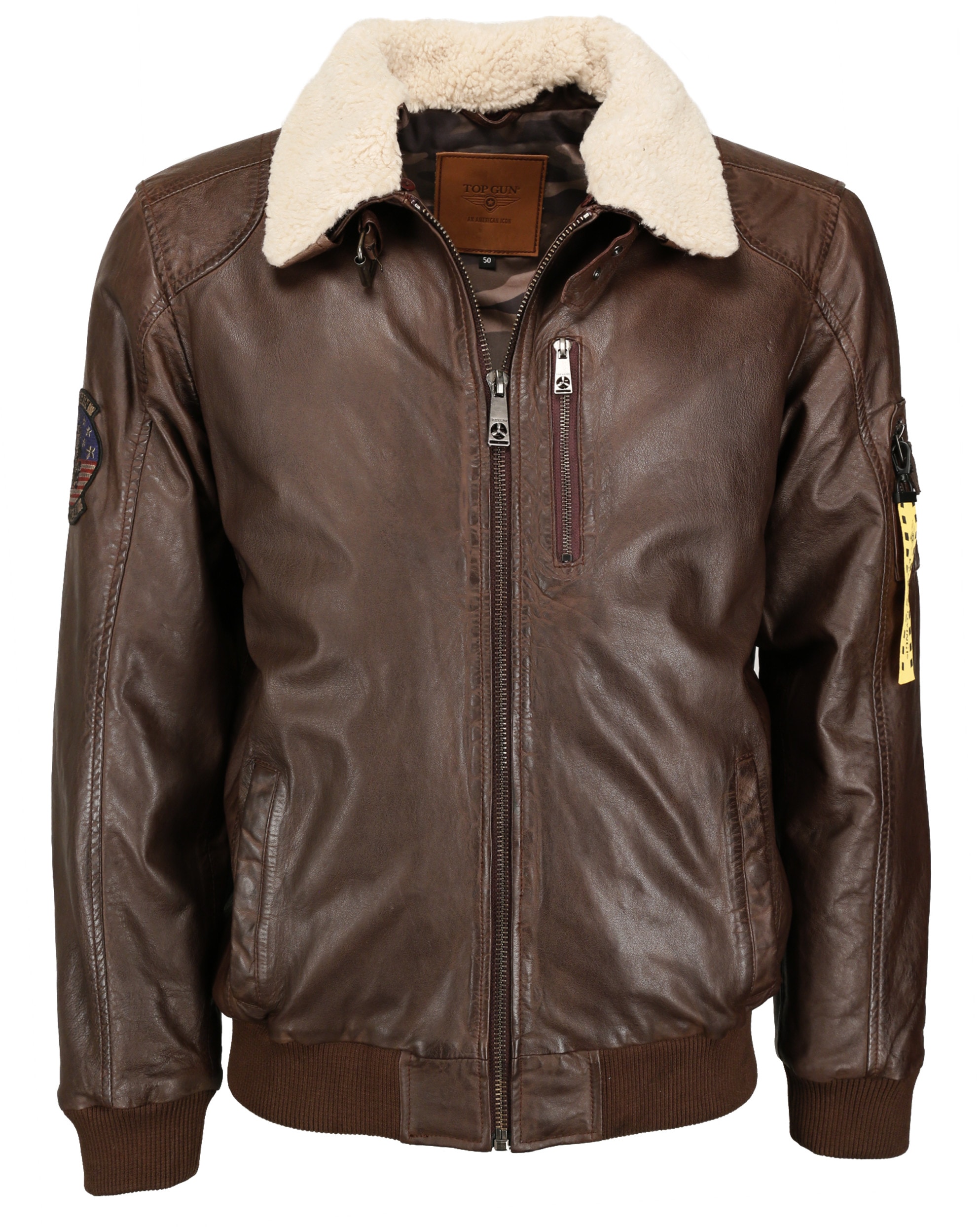 TOP GUN Lederjacke »Lederjacke TG20193144«