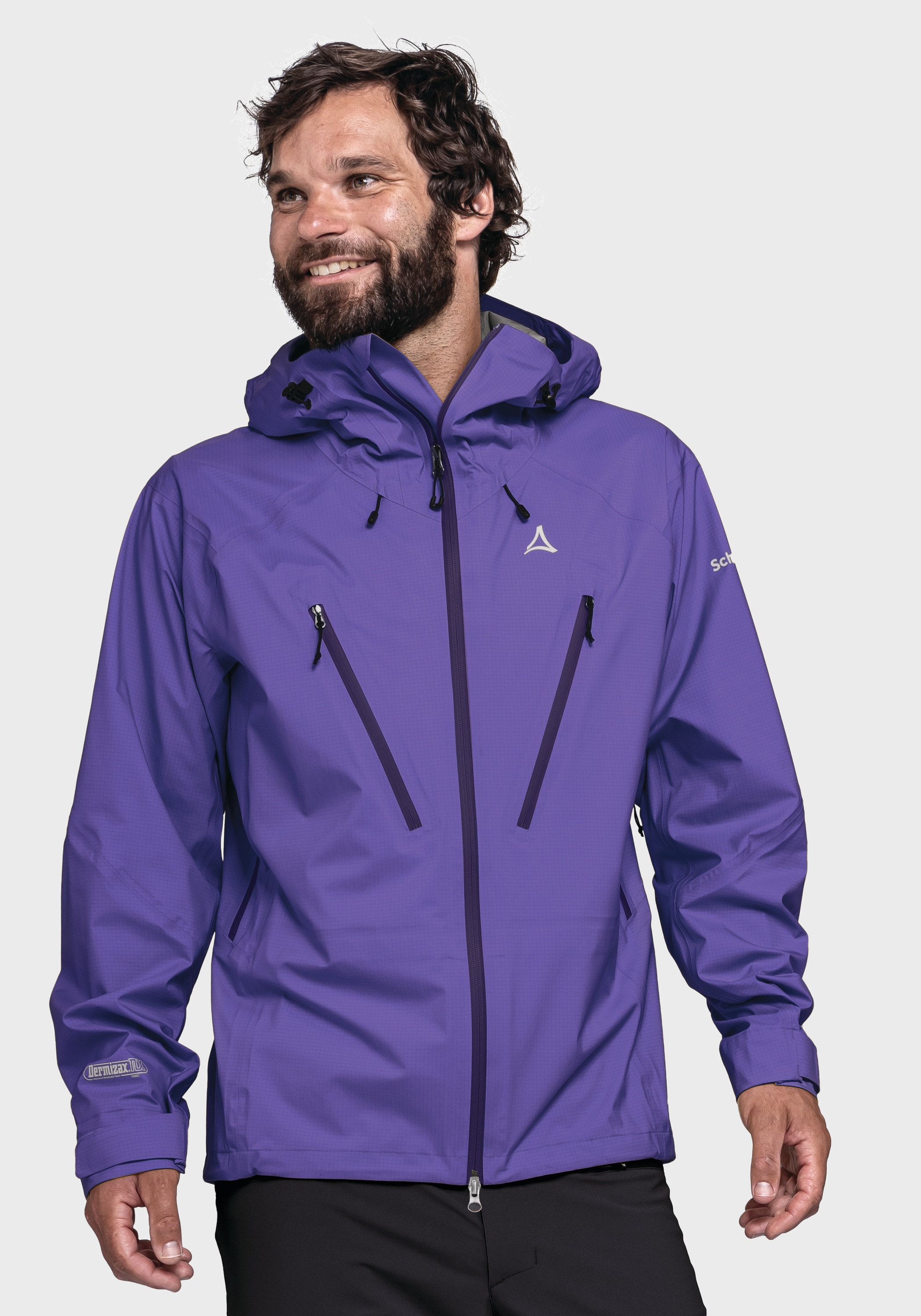 Schöffel Outdoorjacke »Mountain Jacket Style Blaueis MNS«, mit Kapuze