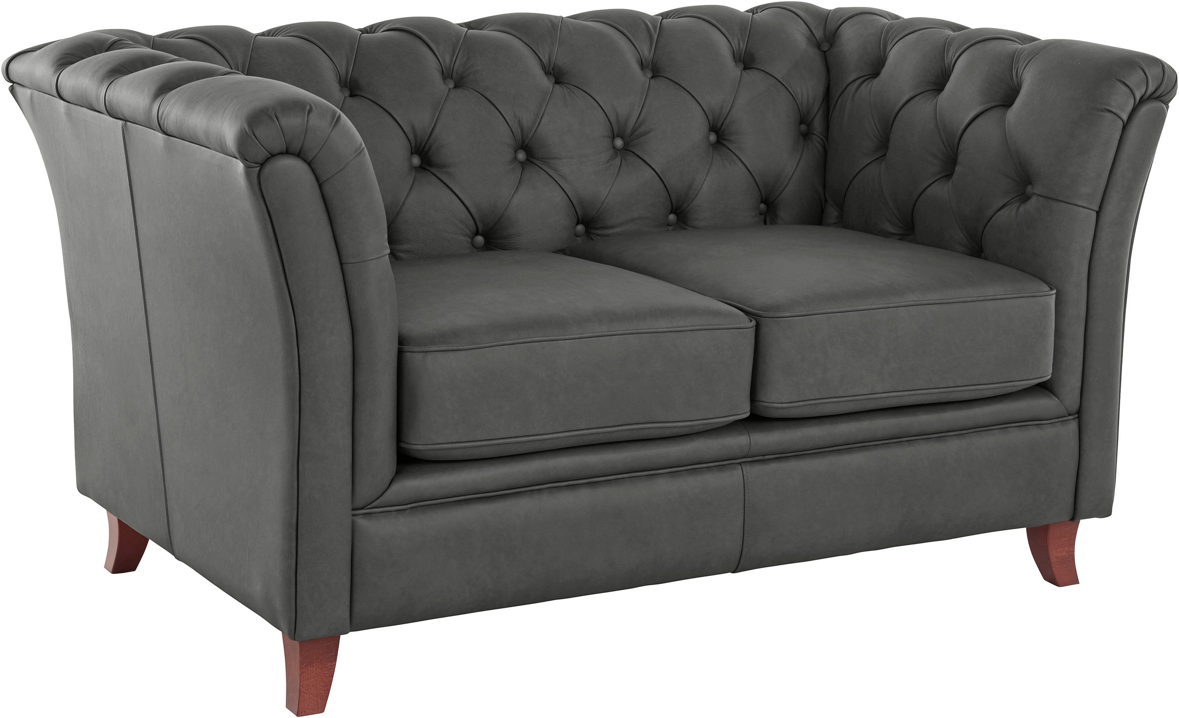 Home affaire Chesterfield-Sofa »Reims«, mit echter Chesterfield-Knopfheftung, hochwertige Verarbeitung