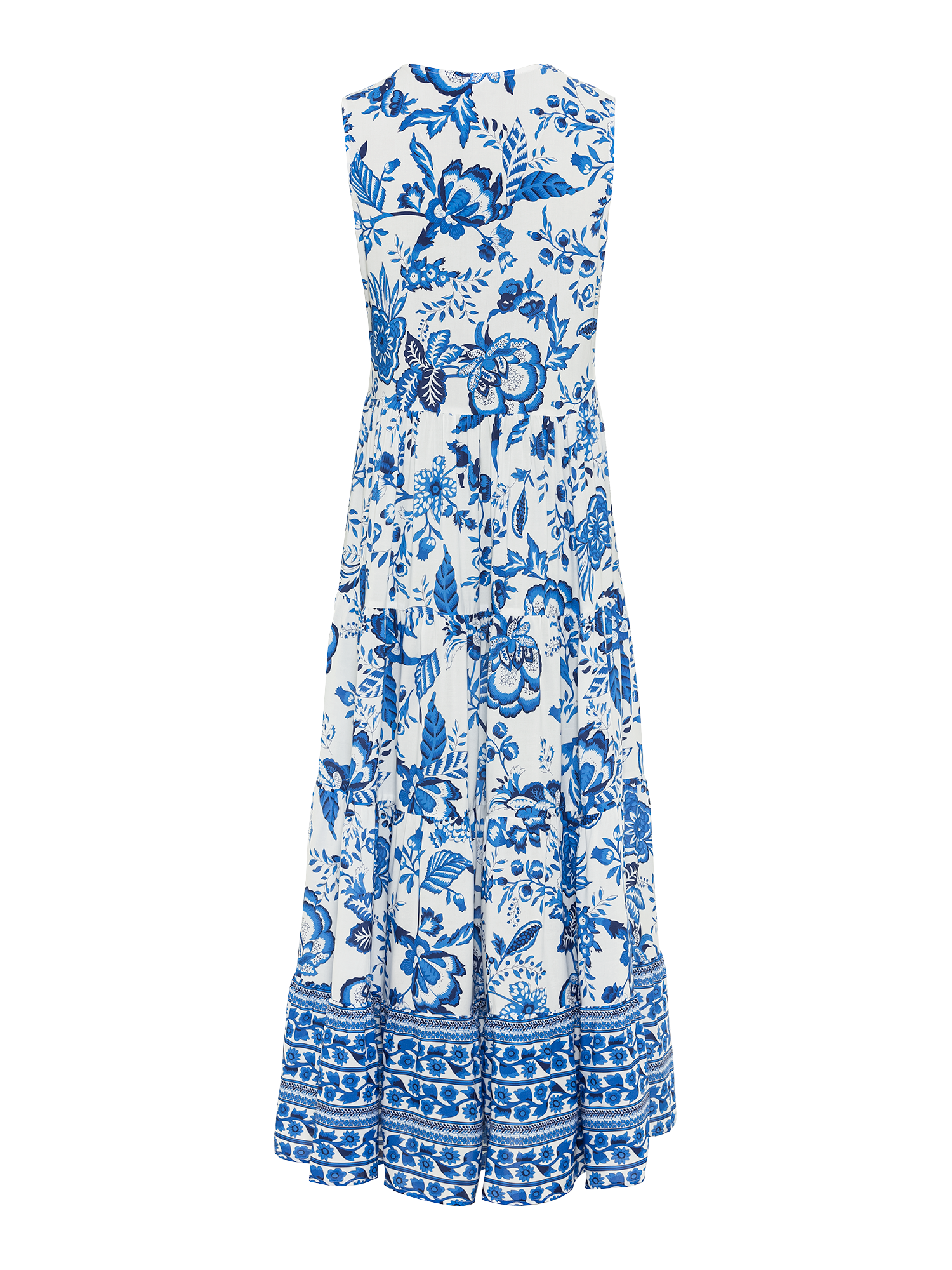 LASCANA Maxikleid, mit Blumenprint und Knopfleiste, Sommerkleid, Strandkleid