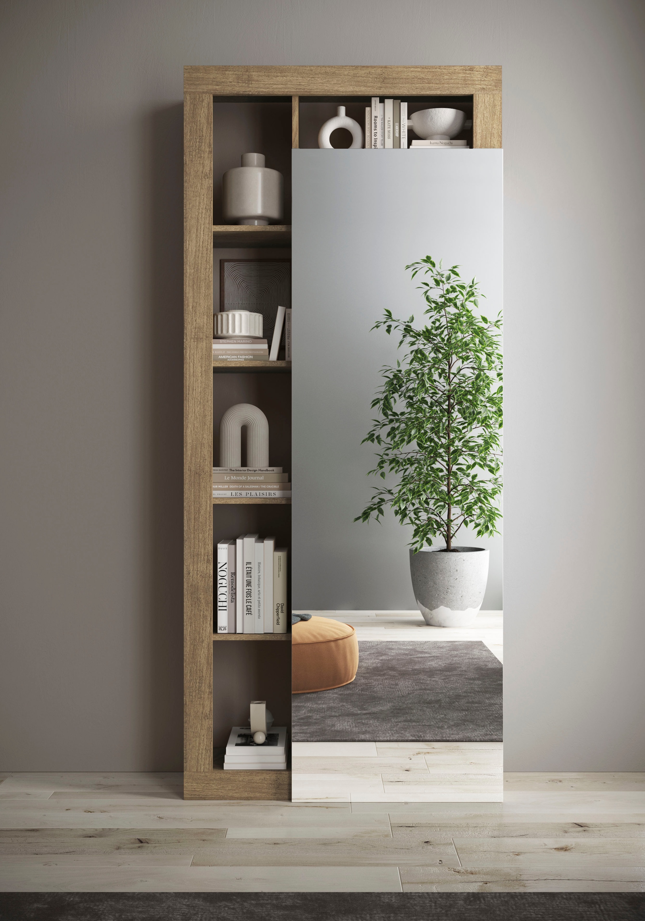 Home affaire Garderobenschrank "Hamburg, Breite 91 cm" Höhe 209 cm