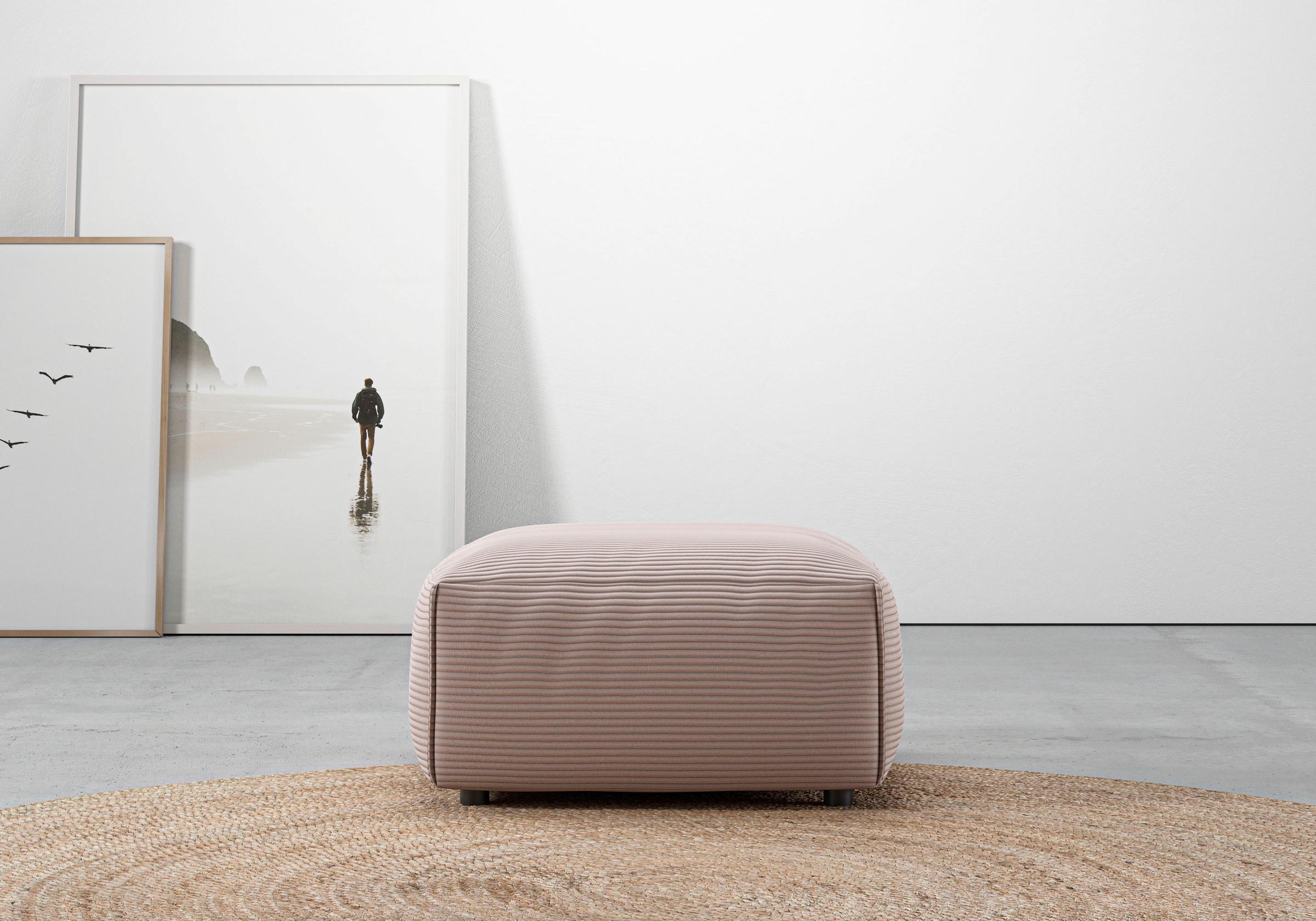 andas Hocker »Glimminge auch in Breitcord, Feincord und Easy care-Bezug«, passend zur Serie "Glimminge"