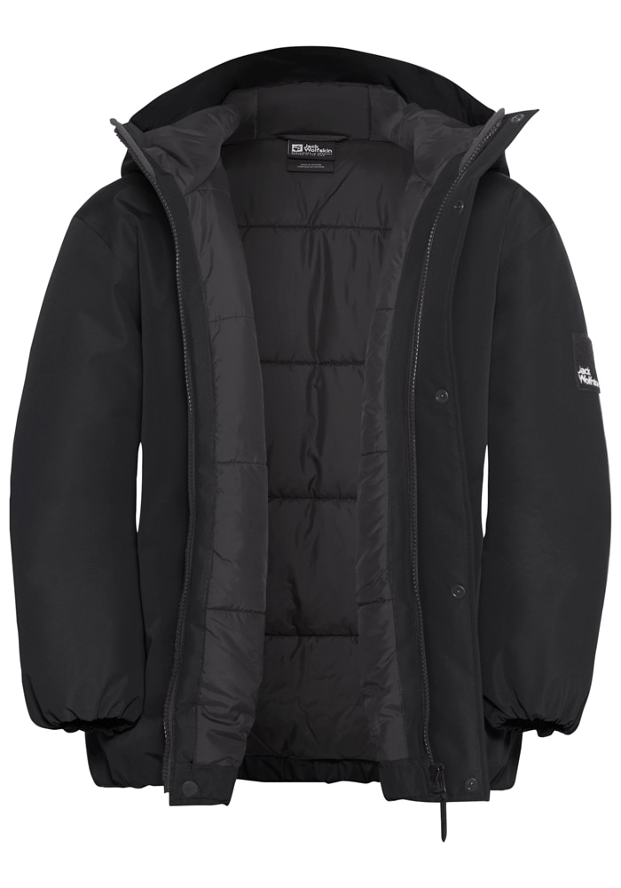 Jack Wolfskin Outdoorjacke »TEEN INS JACKET K« mit Kapuze
