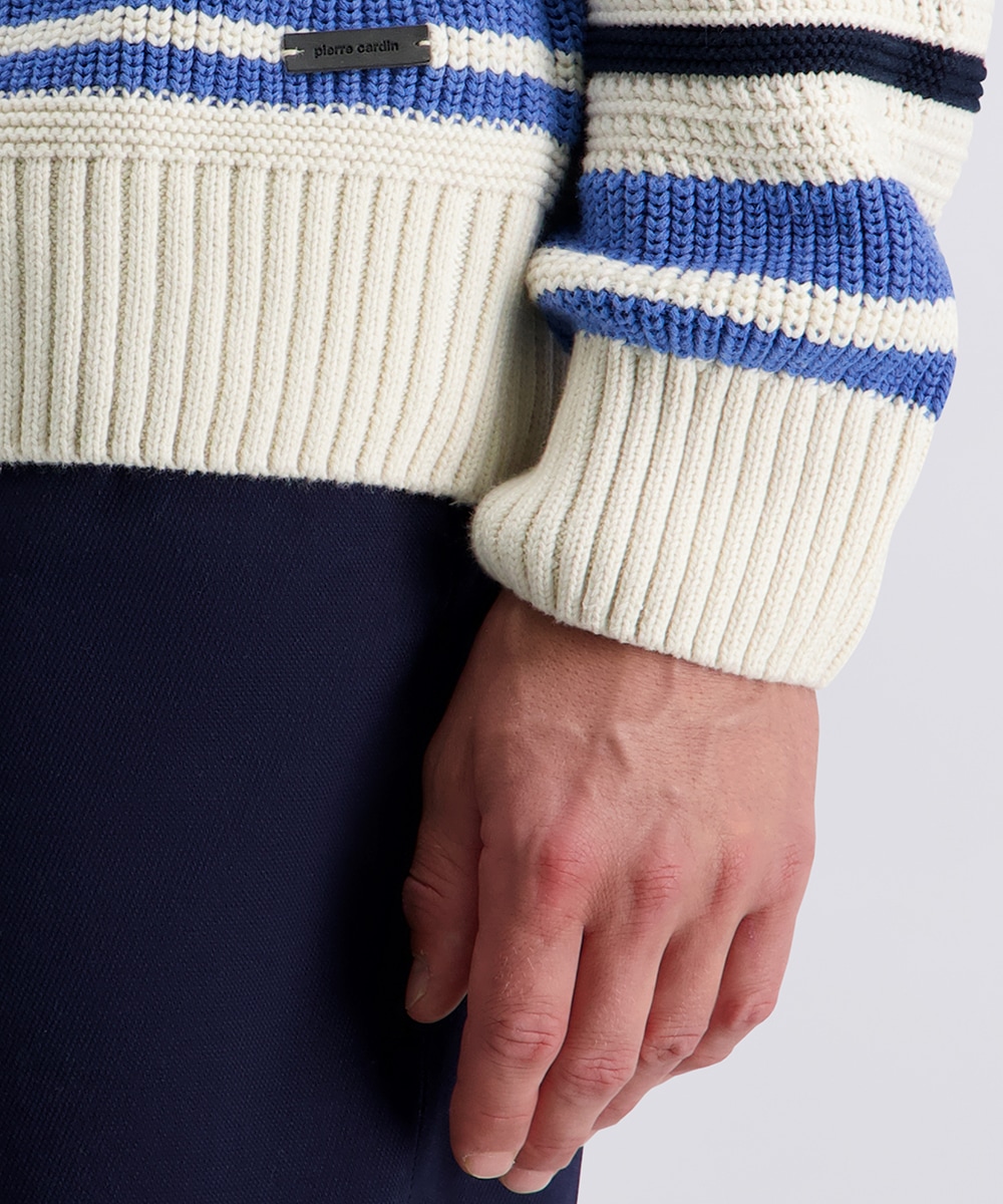 Pierre Cardin Strickjacke mit Reißverschluss