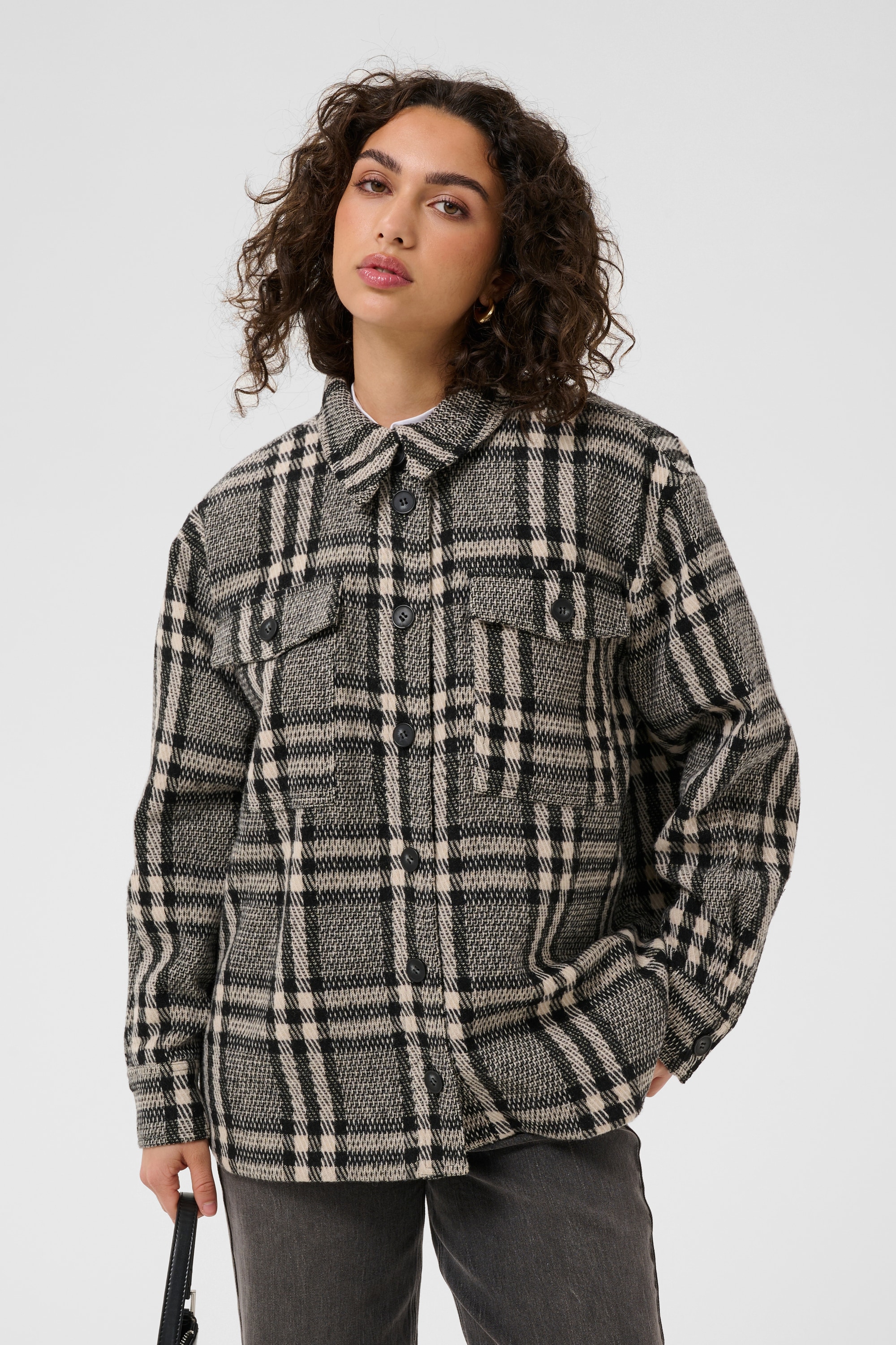 KAFFE Wintermantel »Damen Jacke KAvibeke«