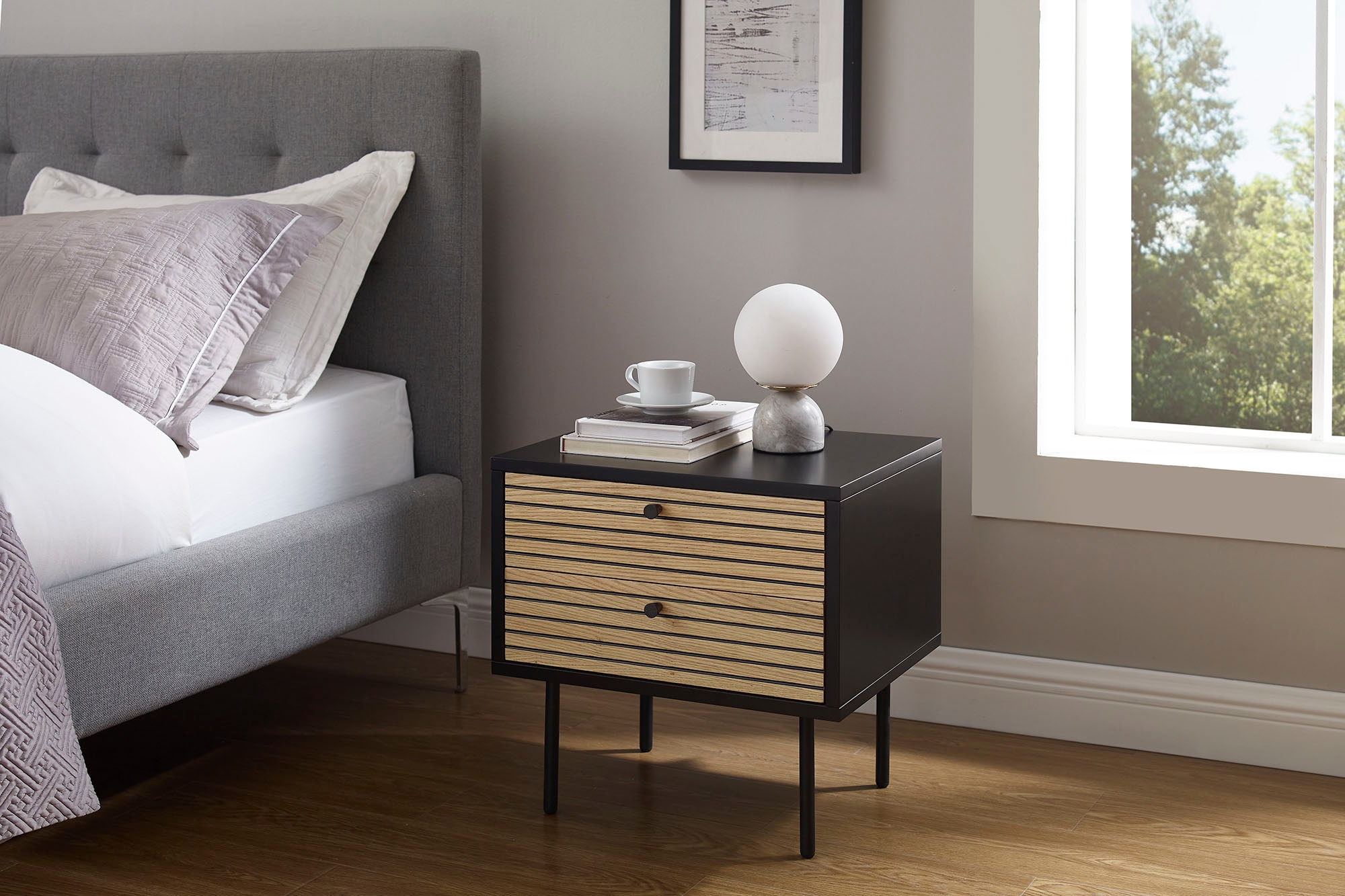 SalesFever Nachtkommode, im Scandi Design