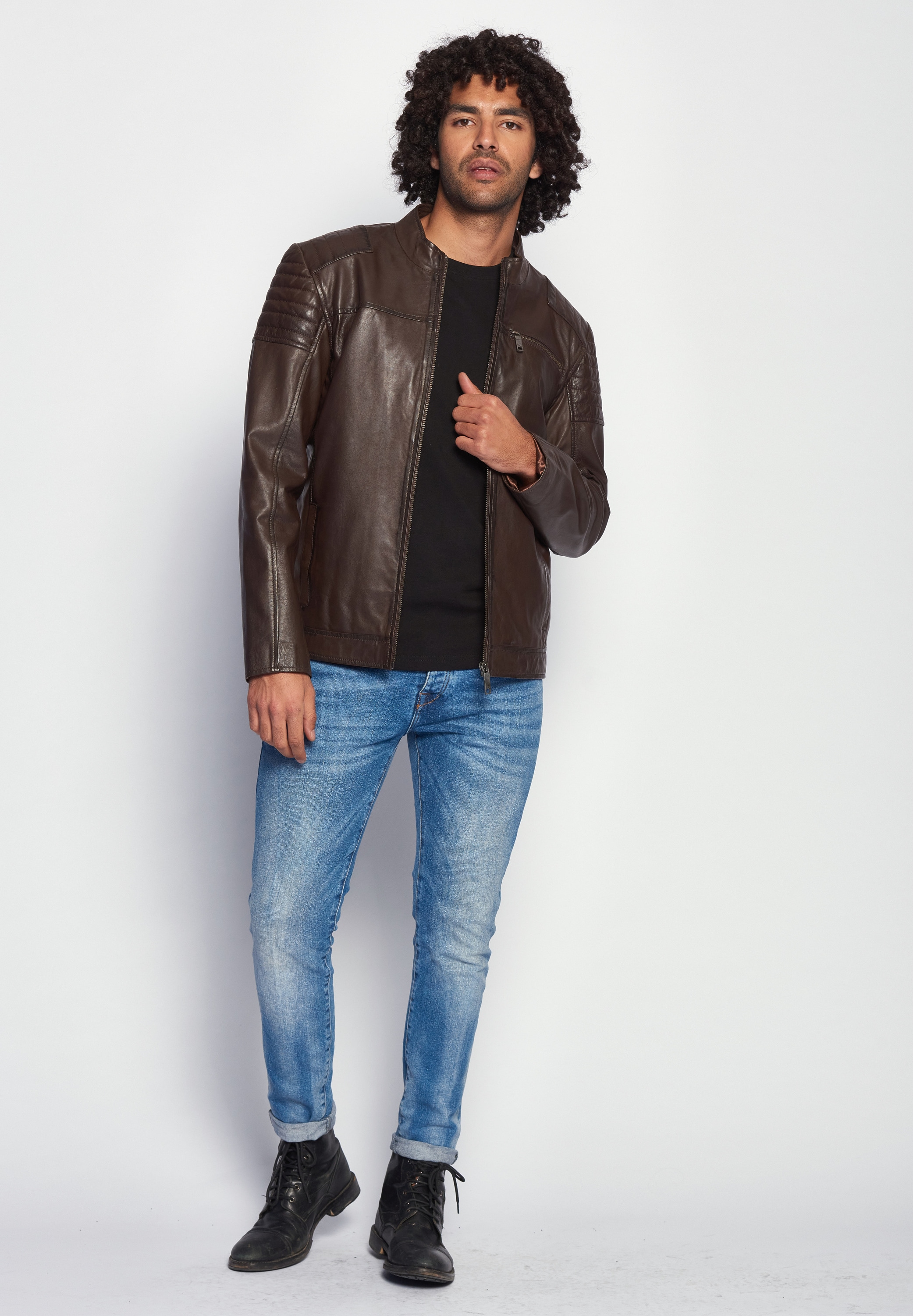 Maze Lederjacke »Lederjacke Rocha«