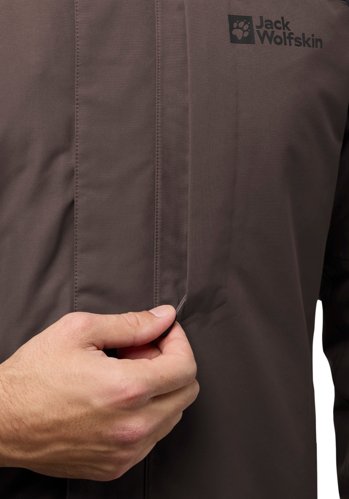 Jack Wolfskin 3-in-1-Funktionsjacke »ROMBERG 3IN1 JKT M« mit Kapuze