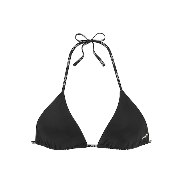 HUGO Triangel-Bikini-Top, mit Logoschriftzügen bei