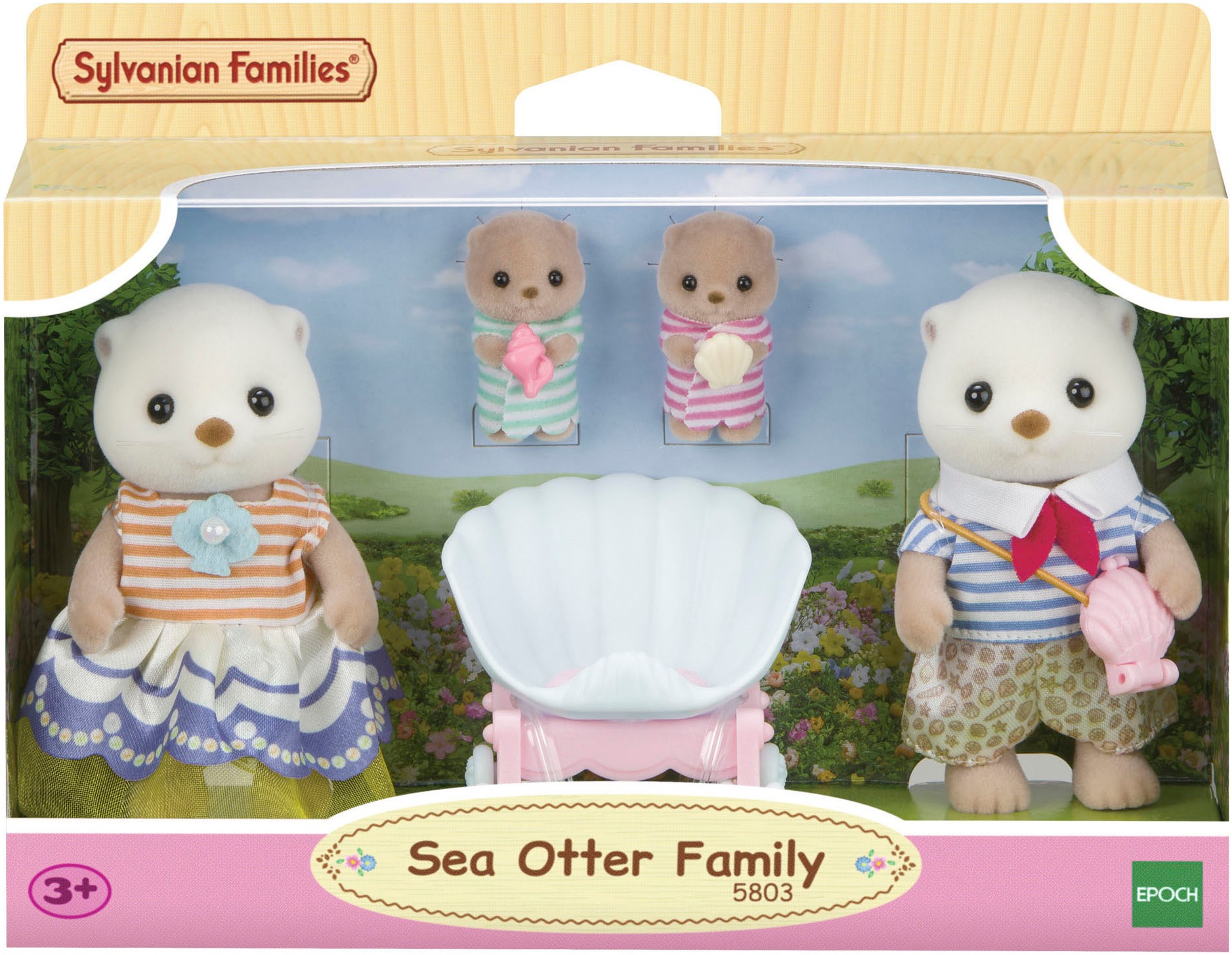 Sylvanian Families Spielfigur »Sylvanian Families Seeotter Familie (5803)«