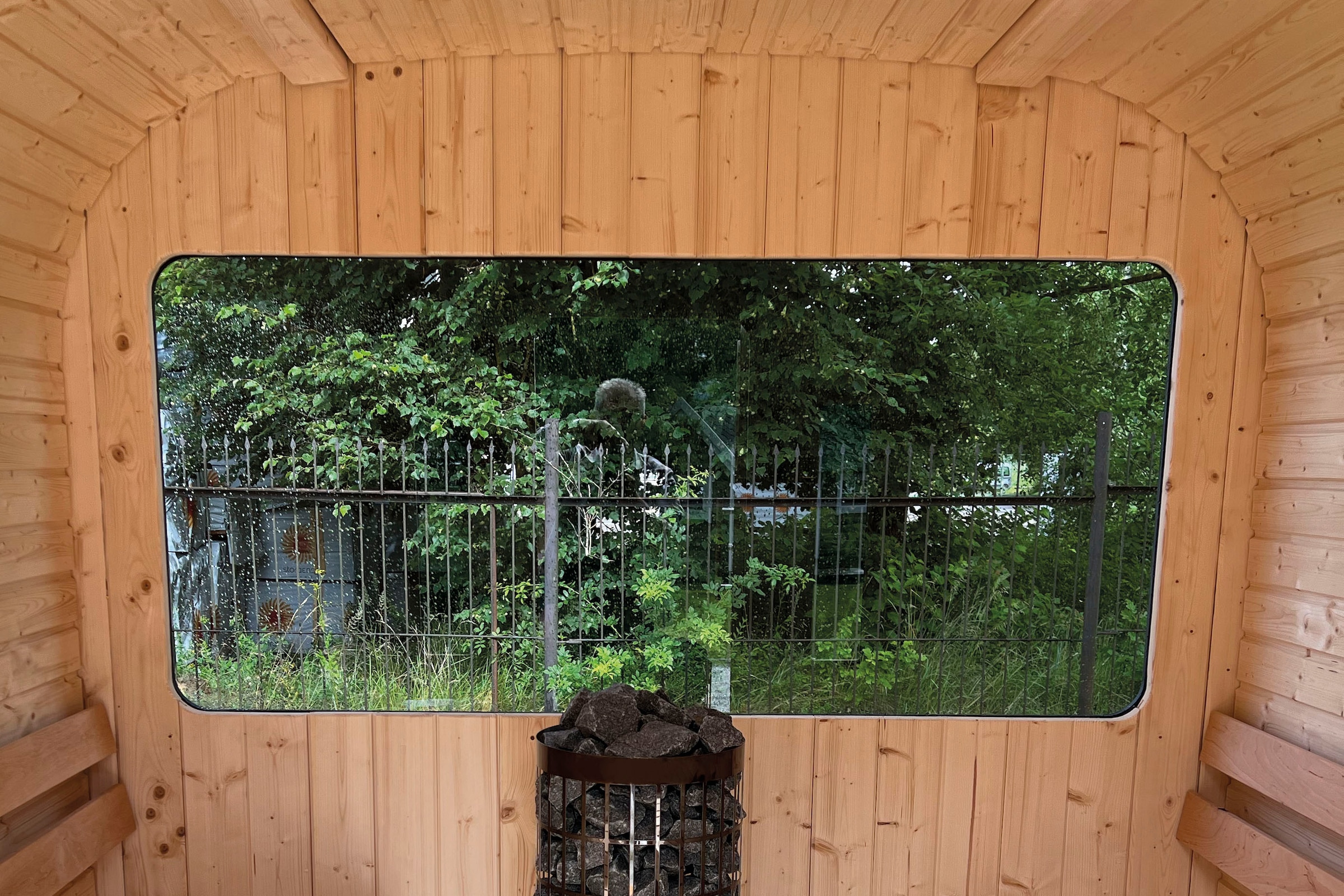 Wolff Fenster »Rückwand-Fenster«, für Sauna Luago 2x2