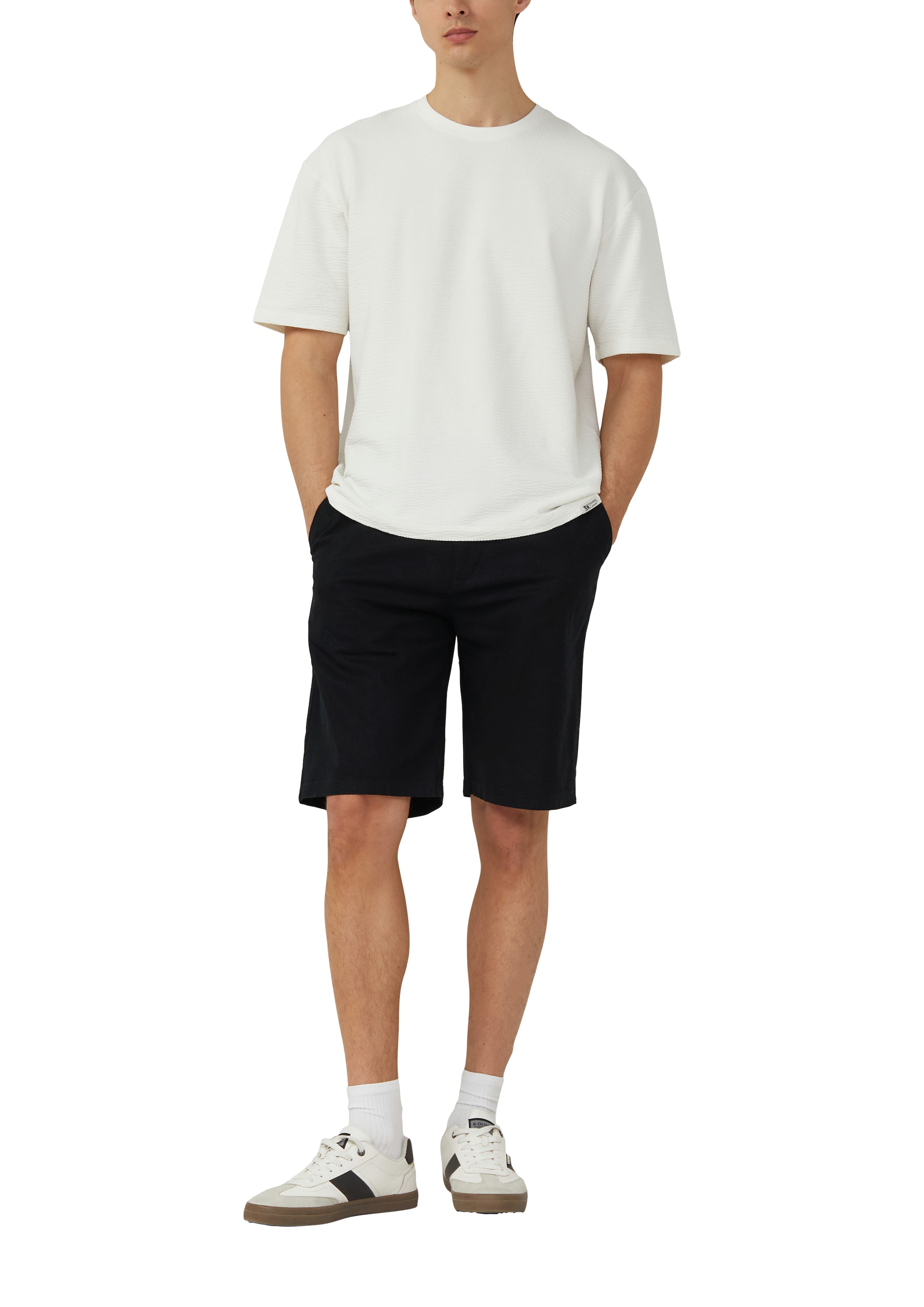s.Oliver Bermudas  Relaxed Fit aus geschmeidigem Leinenmix