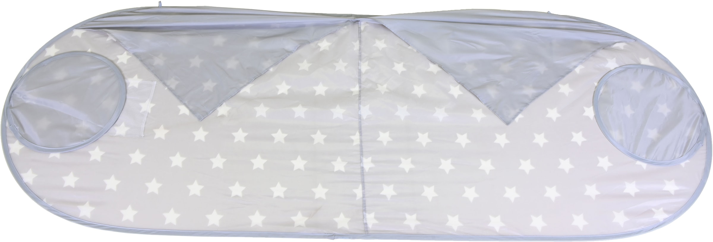 Knorrtoys® Betttunnel »Bettzelt, Grey White Stars«