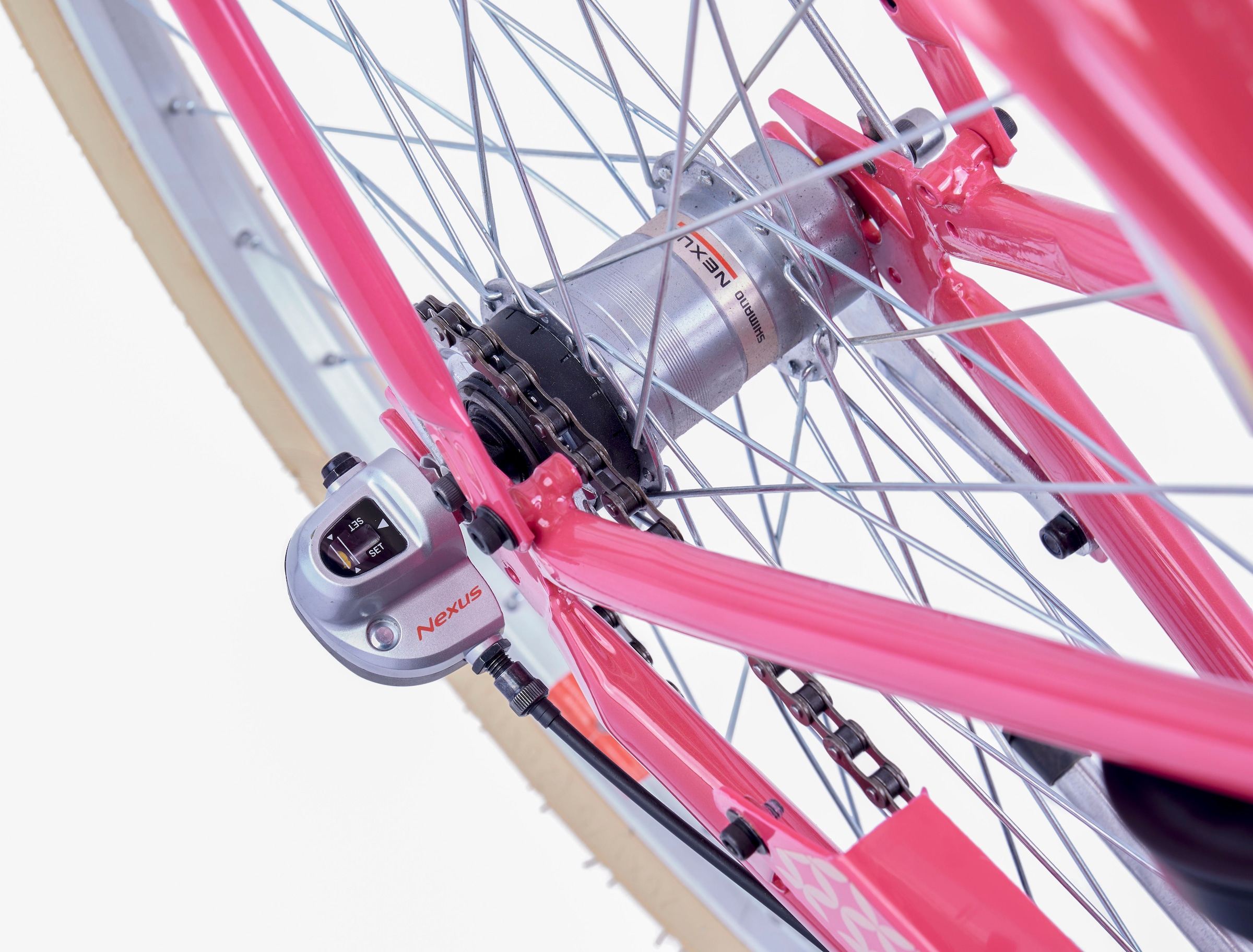 S’COOL Jugendfahrrad »S'COOL chiX classic« 3 Gang Shimano Nabenschaltung 26 Zoll, Jugendliche, mit Gepäckträger und Schutzblech