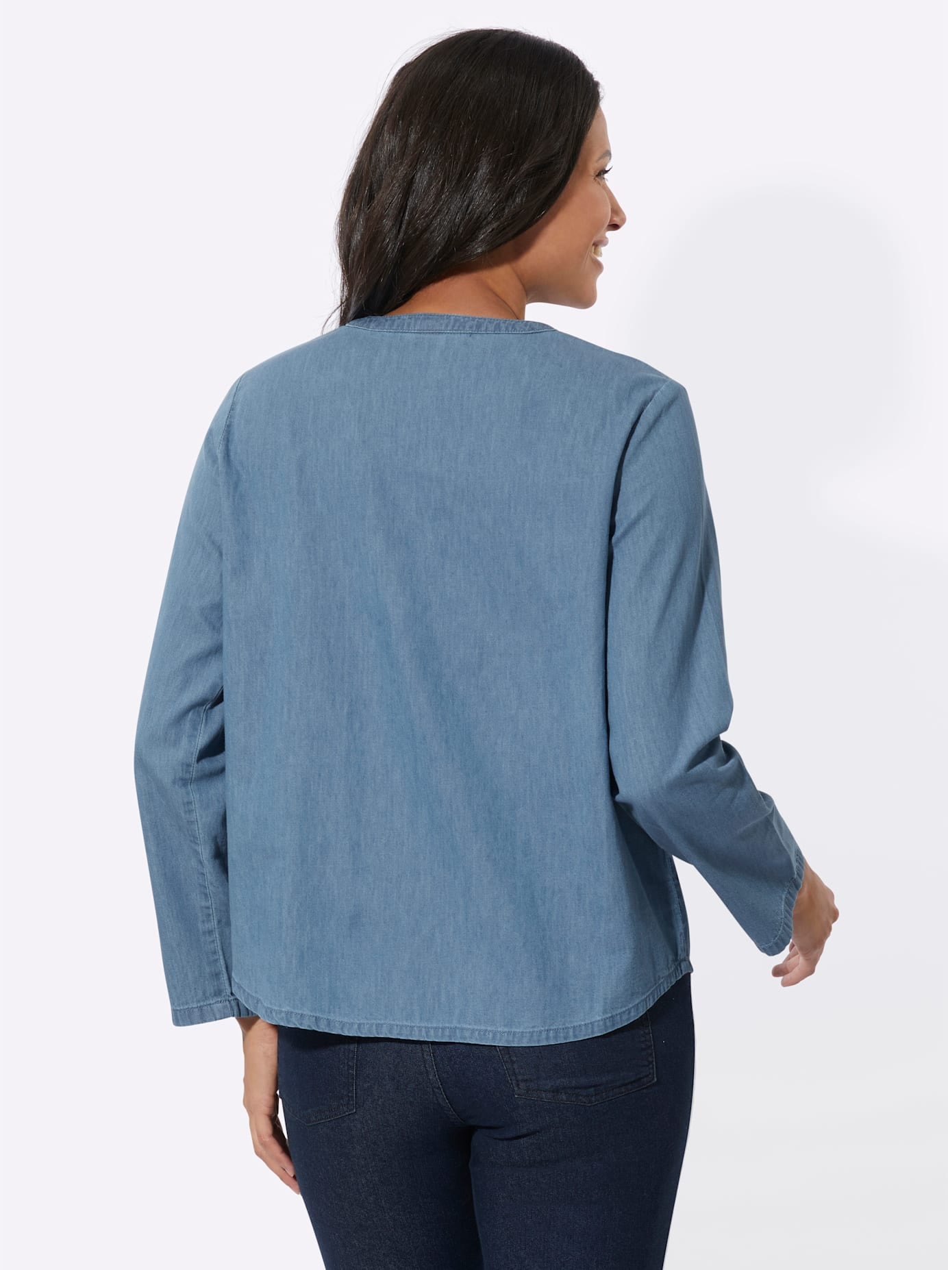 Classic Basics Jeansbluse