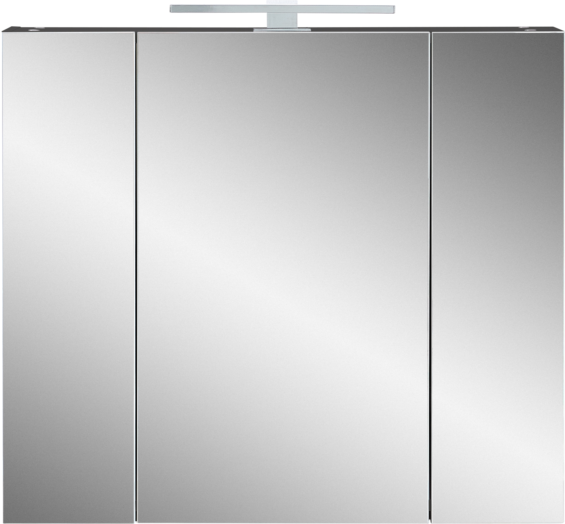 GERMANIA Badmöbel-Set »Ameca«, (2 St.), Badezimmer-Set bestehend aus Waschbeckenunterschrank & Spiegelschrank