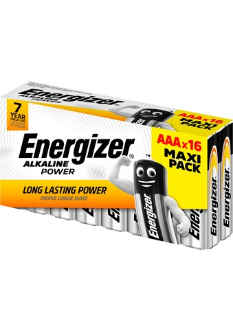 Energizer Batterie »Alkaline Power AAA Batterien 16x« kaufen