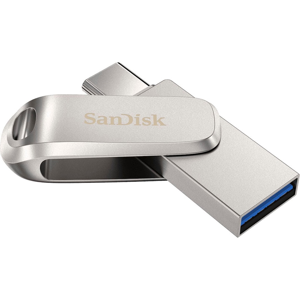 Sandisk USB-Stick »Ultra® Dual Drive Luxe USB Type-C™ 32 GB«, (USB 3.1 Lesegeschwindigkeit 150 MB/s)