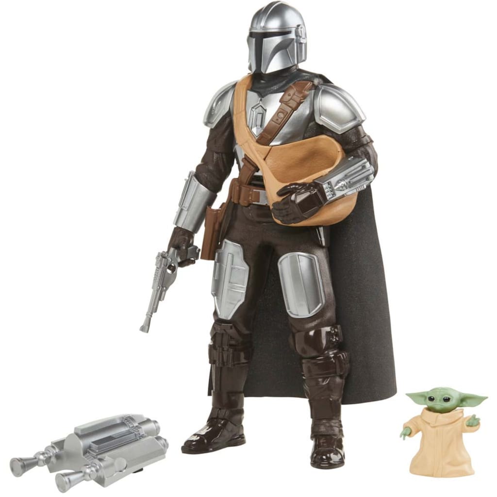 Hasbro Spielfigur »Star Wars Galactic Action The Mandalorian & Grogu«, interaktive elektronische Figuren mit Soundeffekten