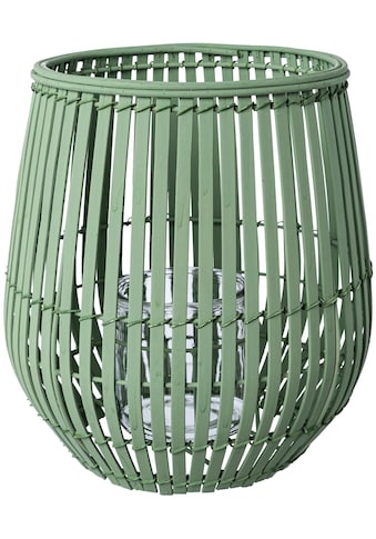 Creativ home Windlicht »Kerzenhalter Bambus«, (1 St.), Höhe ca. 25 cm kaufen