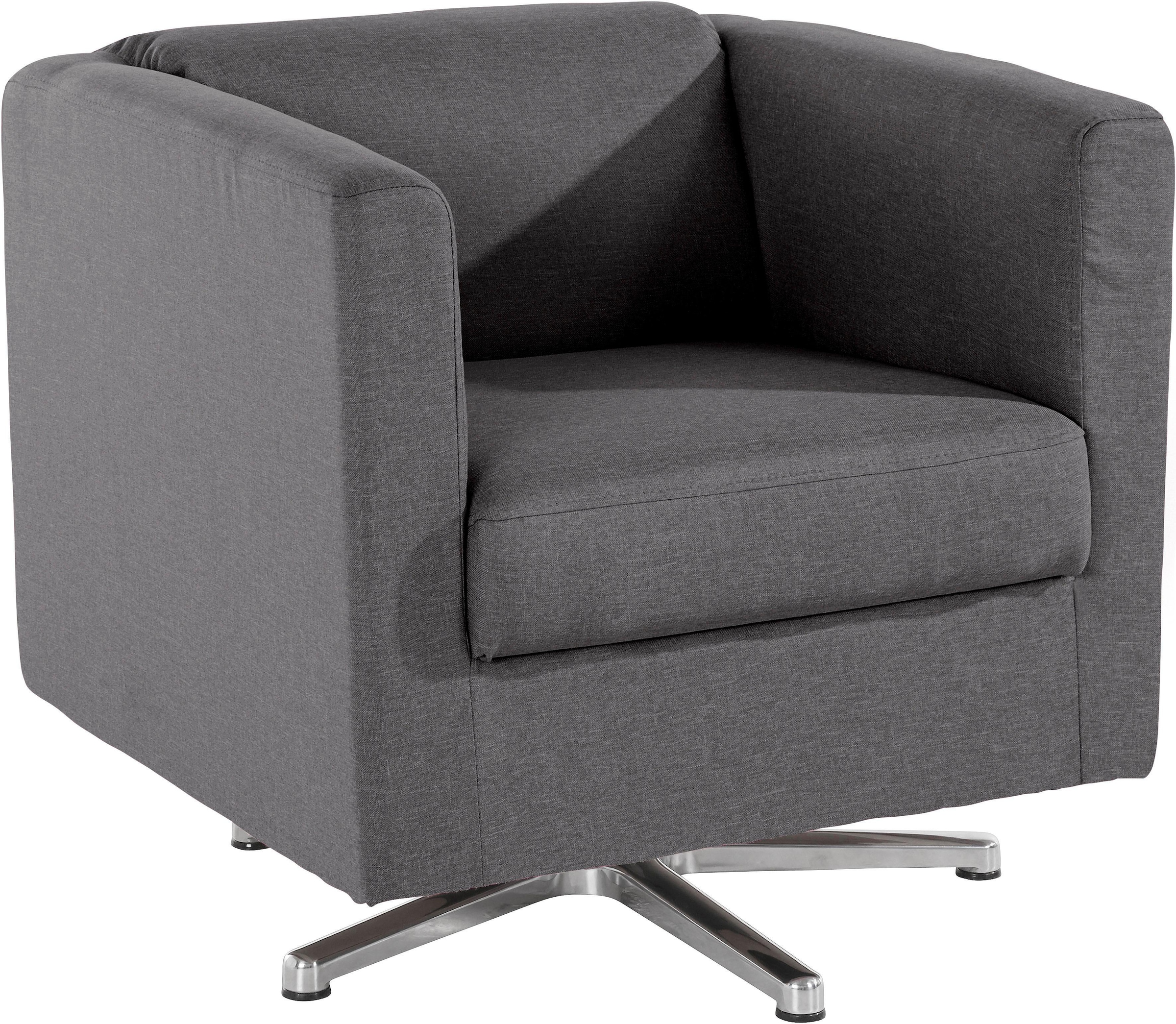 INOSIGN Sessel »Bob Drehsessel, Clubsessel und Cocktailsessel - alles passt« drehbar mit Sternfuß