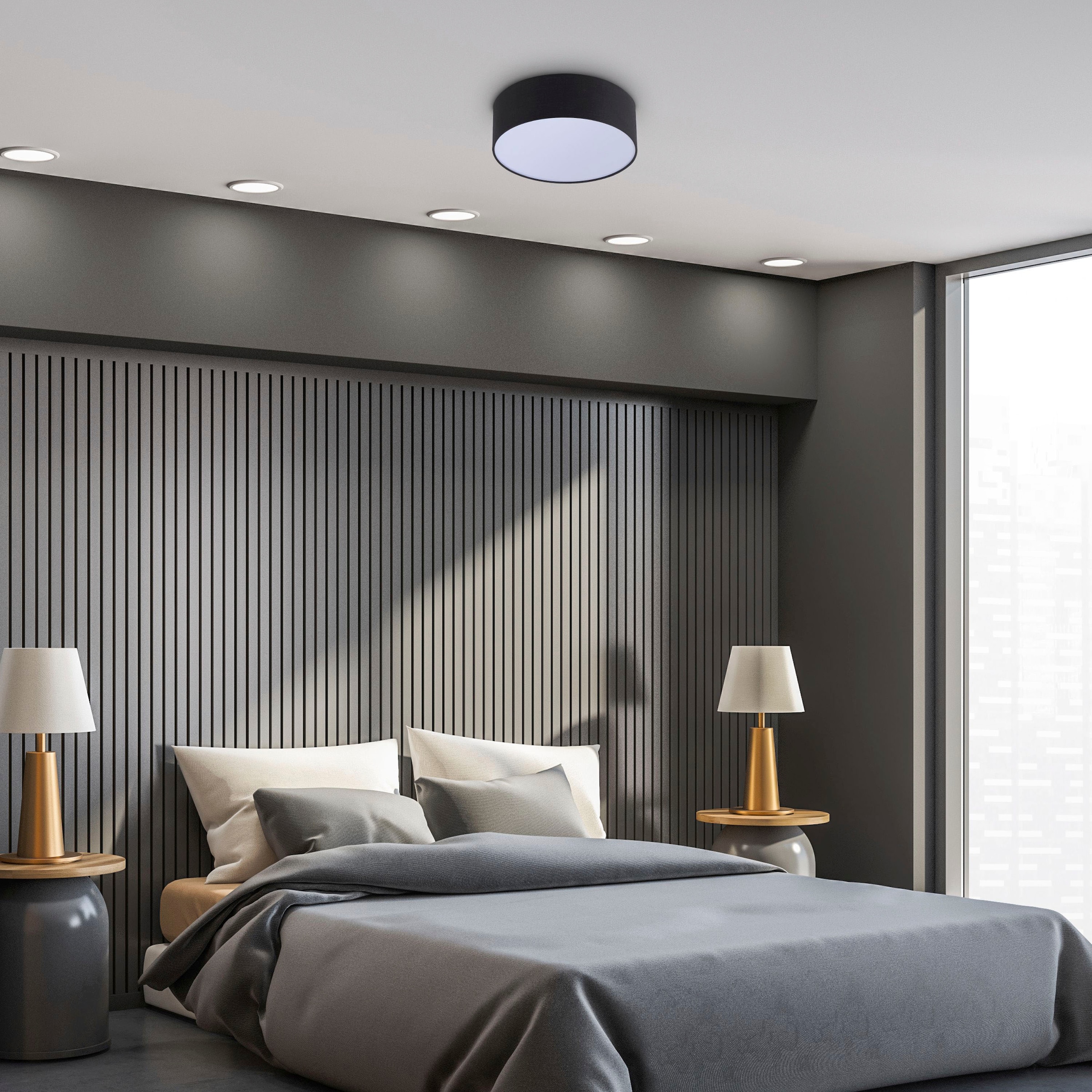 Paco Home Deckenleuchte »THOMAS« E27