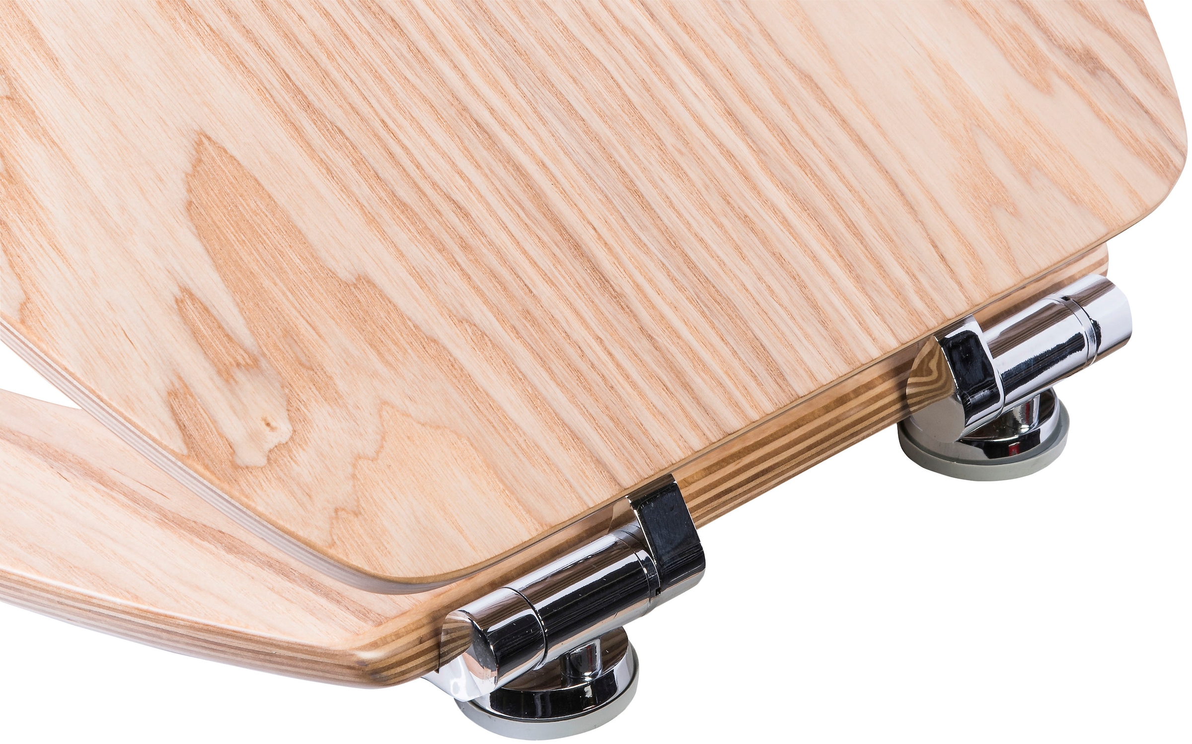 CORNAT WC-Sitz »Hochwertiges Echtholz - Eiche - Komfortables Sitzgefühl«, Absenkautomatik - Edle Holz-Optik passt in jedes Badezimmer