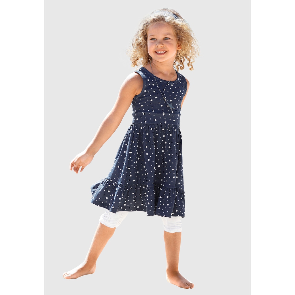 KIDSWORLD Jerseykleid »STERNE«, (Packung, 2 tlg.)