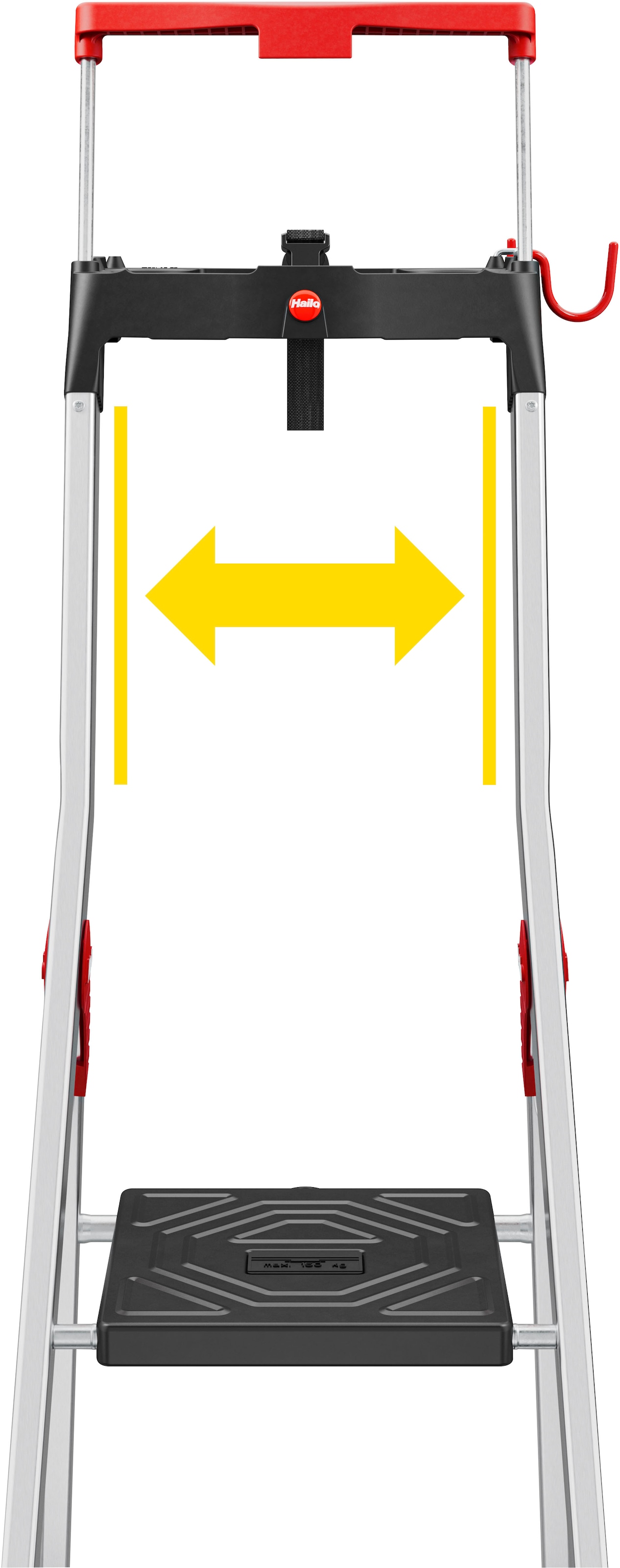 Hailo Stehleiter »L100 TopLine« Alu-Sicherheits-Stehleiter  7 Stufen