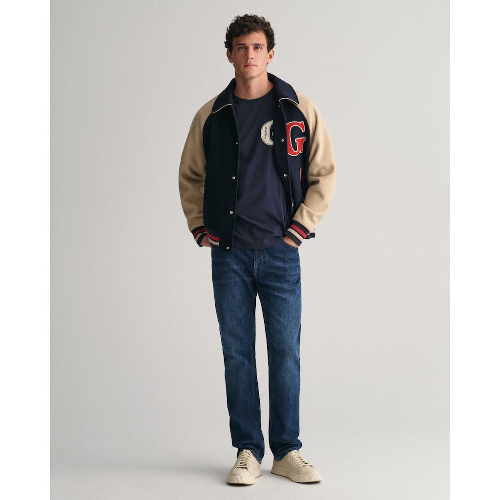 Gant Langarmshirt »G GRAPHIC LS T-SHIRT«