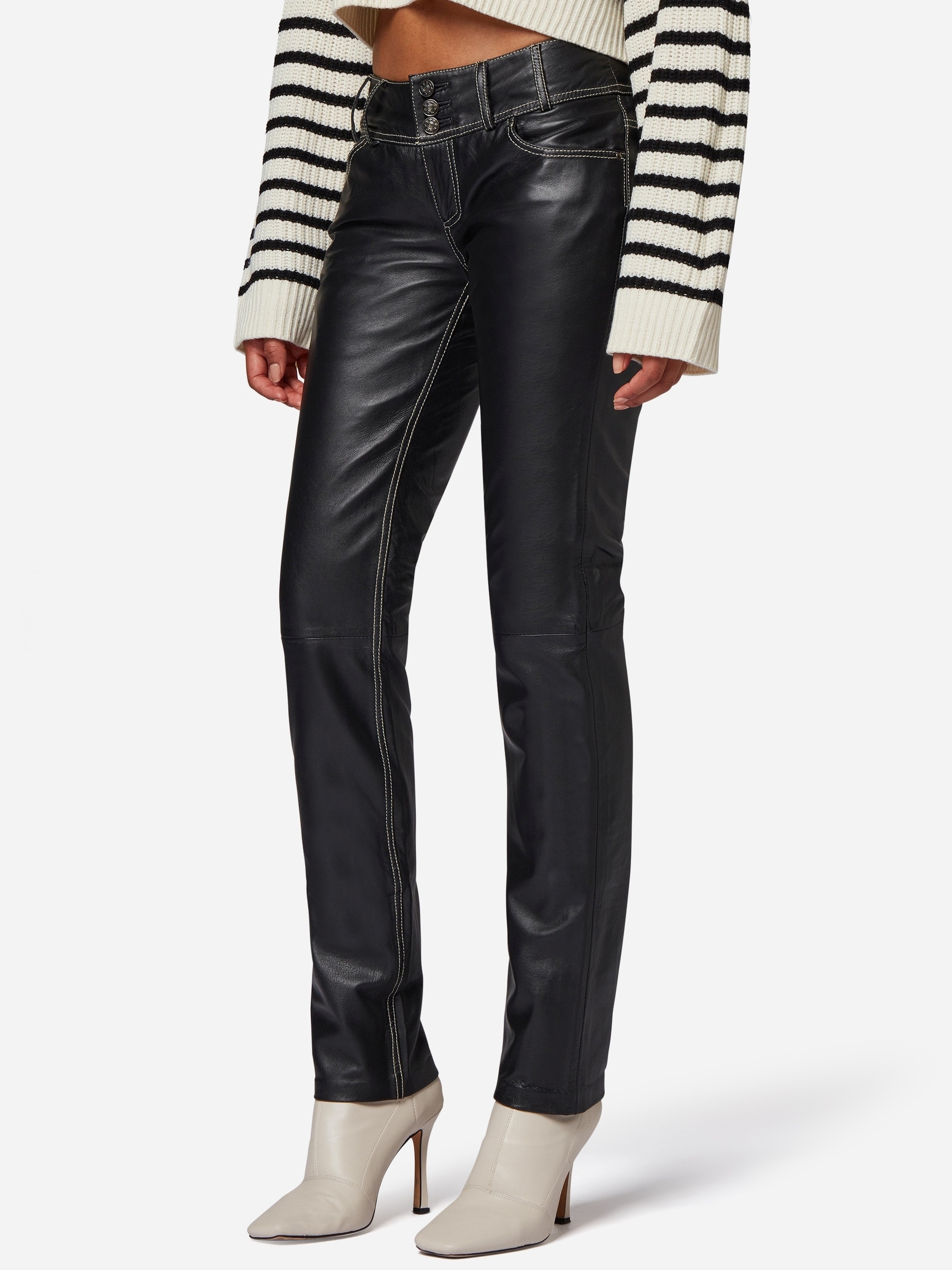 RICANO Lederhose »Lederhose Skinny Pant«  Handgefertigt aus echtem Leder