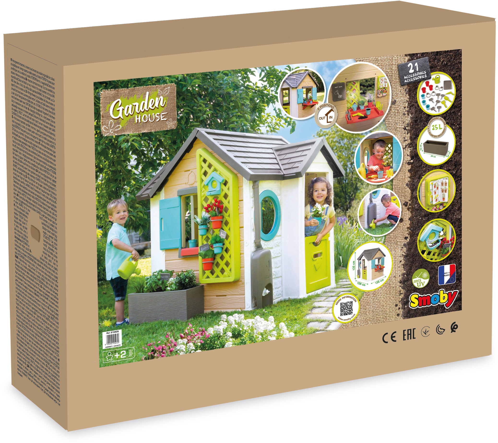 Smoby Spielhaus »Gartenhaus«, Made in Europe