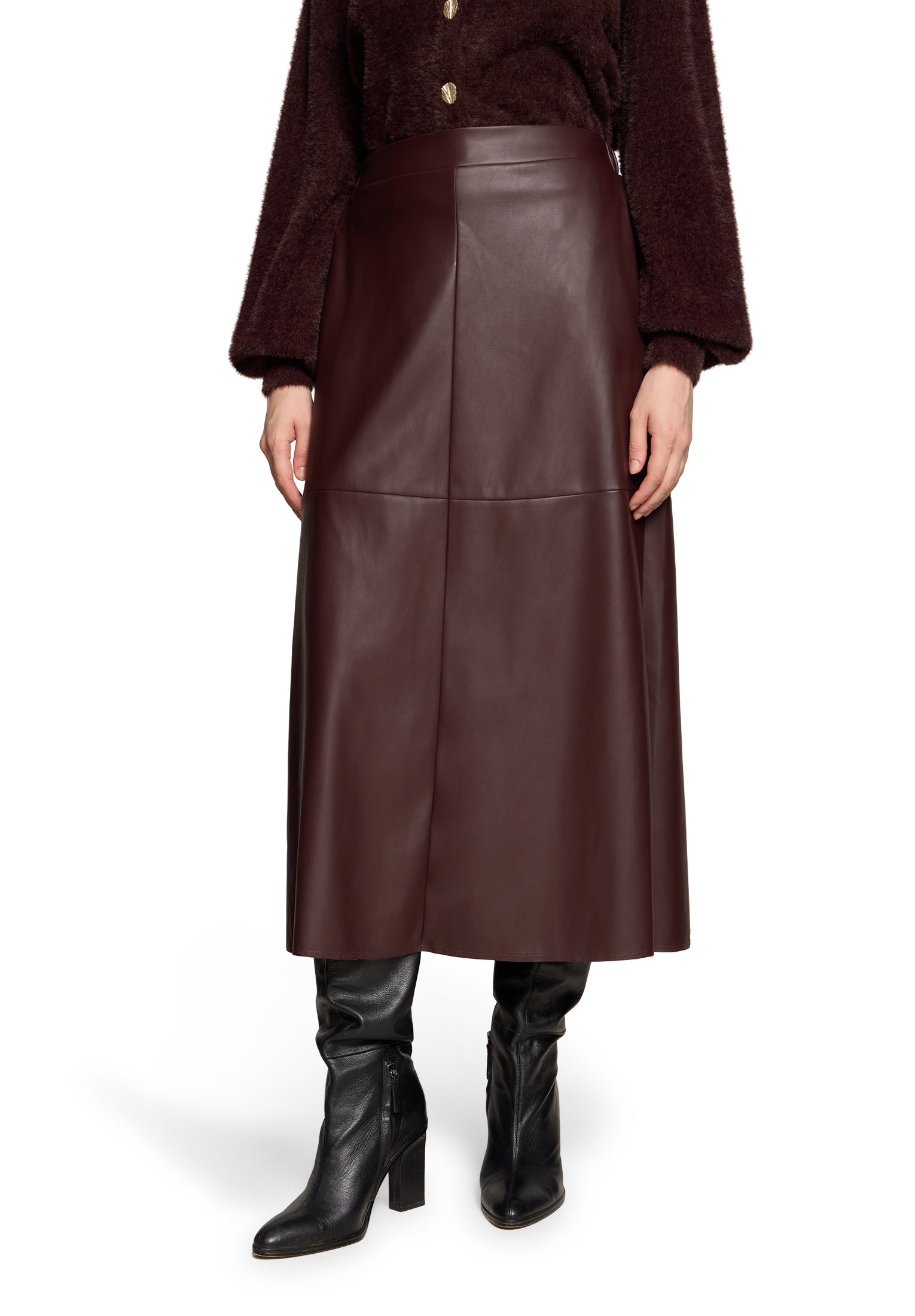 Vera Mont Lederrock »Lederrock mit Taschen«