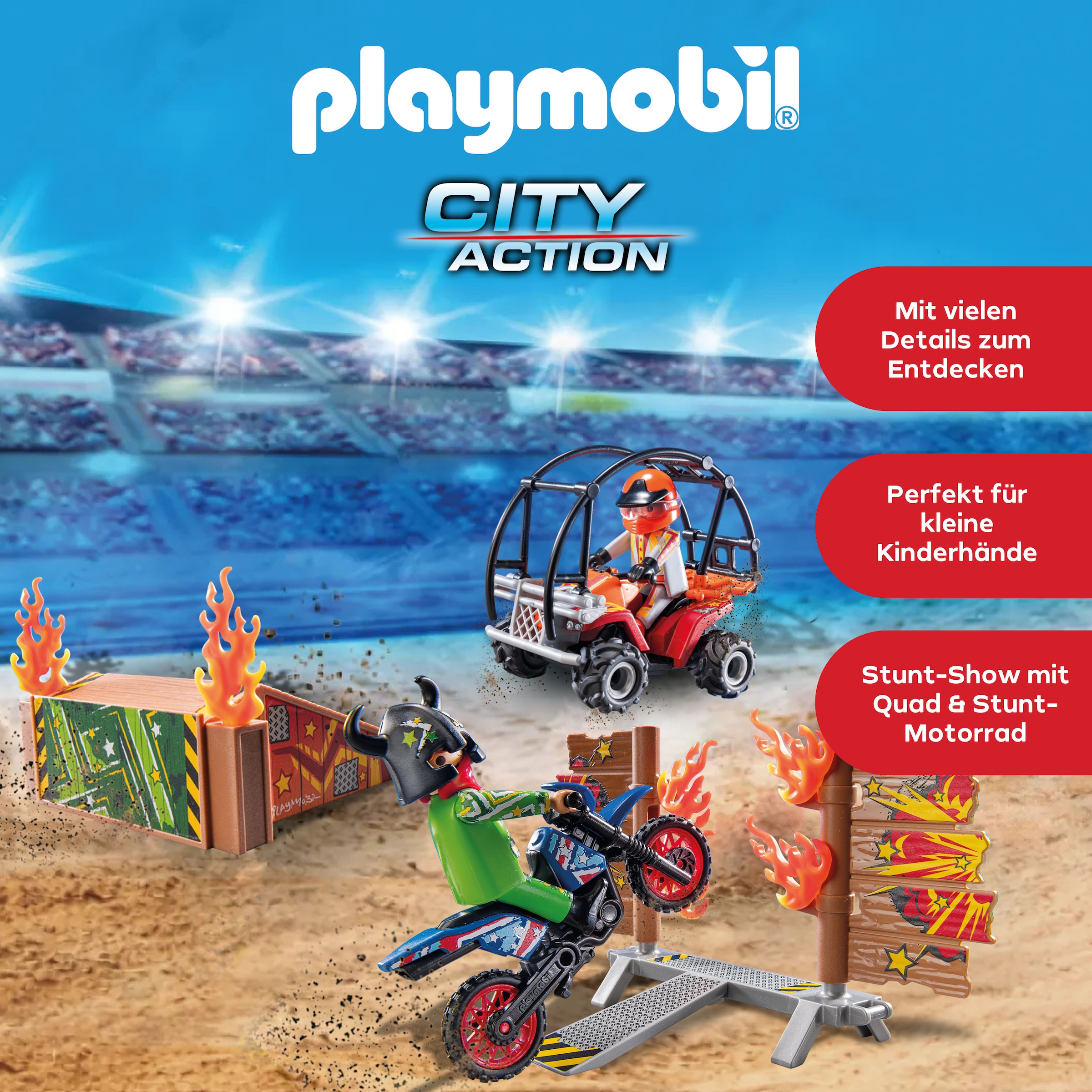 Playmobil® Konstruktions-Spielset »Stunt Show (71808), Playmobil Stunt Show« Made in Europe