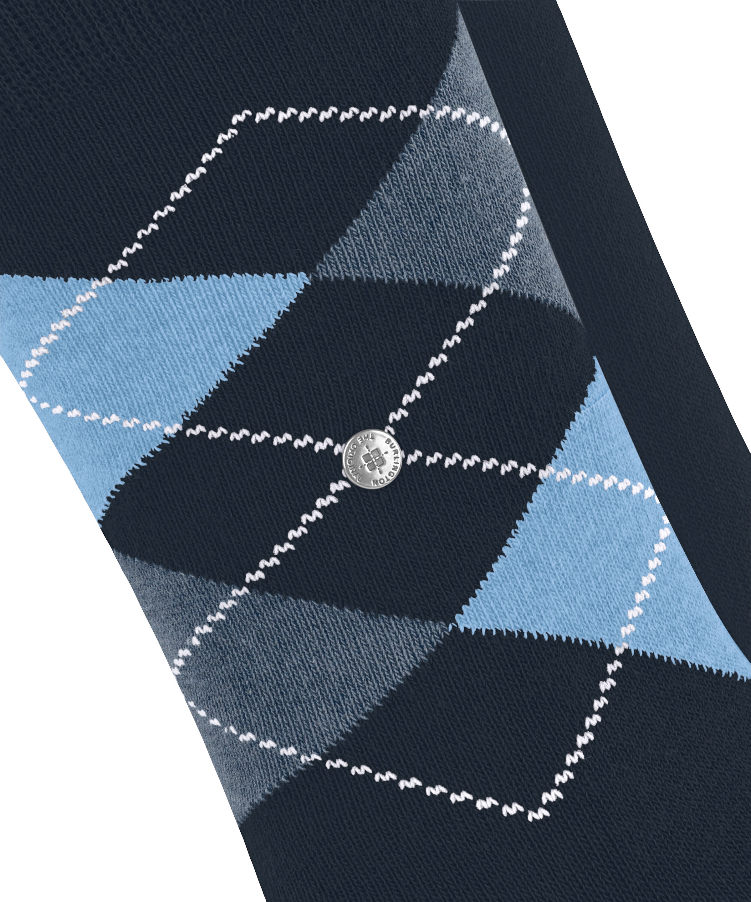 Burlington Socken »Everyday Mix« 2 Paar,  Einheitsgröße 36-41, unifarben und Argyle-Muster