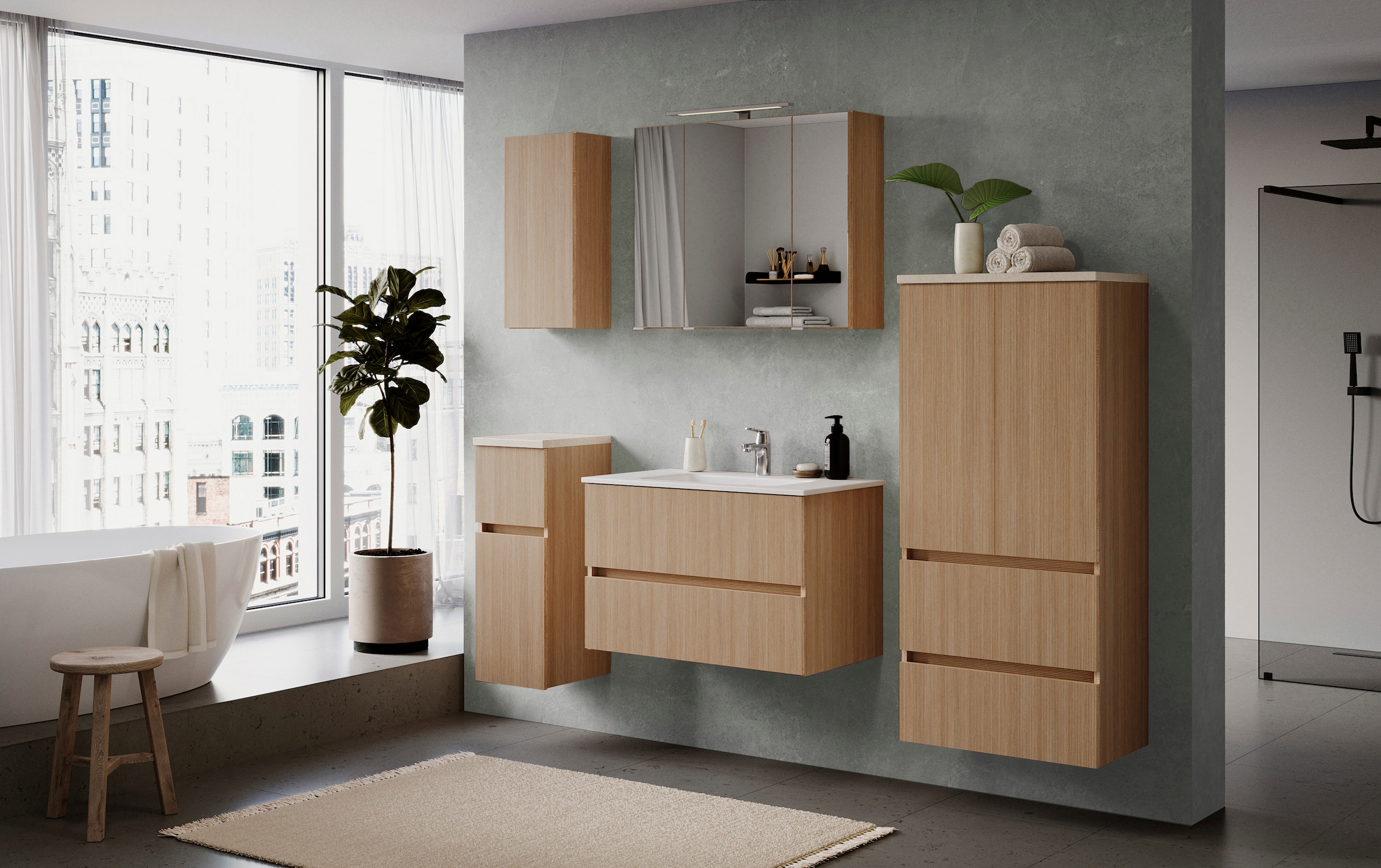 welltime Spiegelschrank »Eixo«