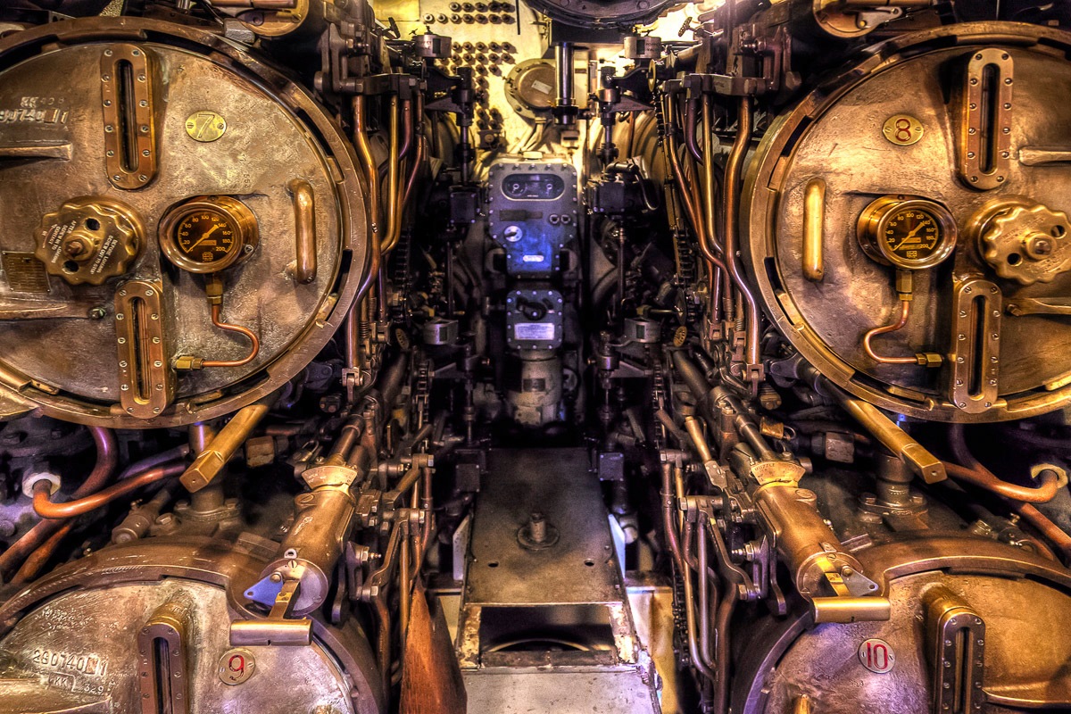 Papermoon, Fototapete »Industrie«, bunt, Vlies, B/L: 3 m m x 2,23 m m - Bahnen: 6 Stk. St., bunt