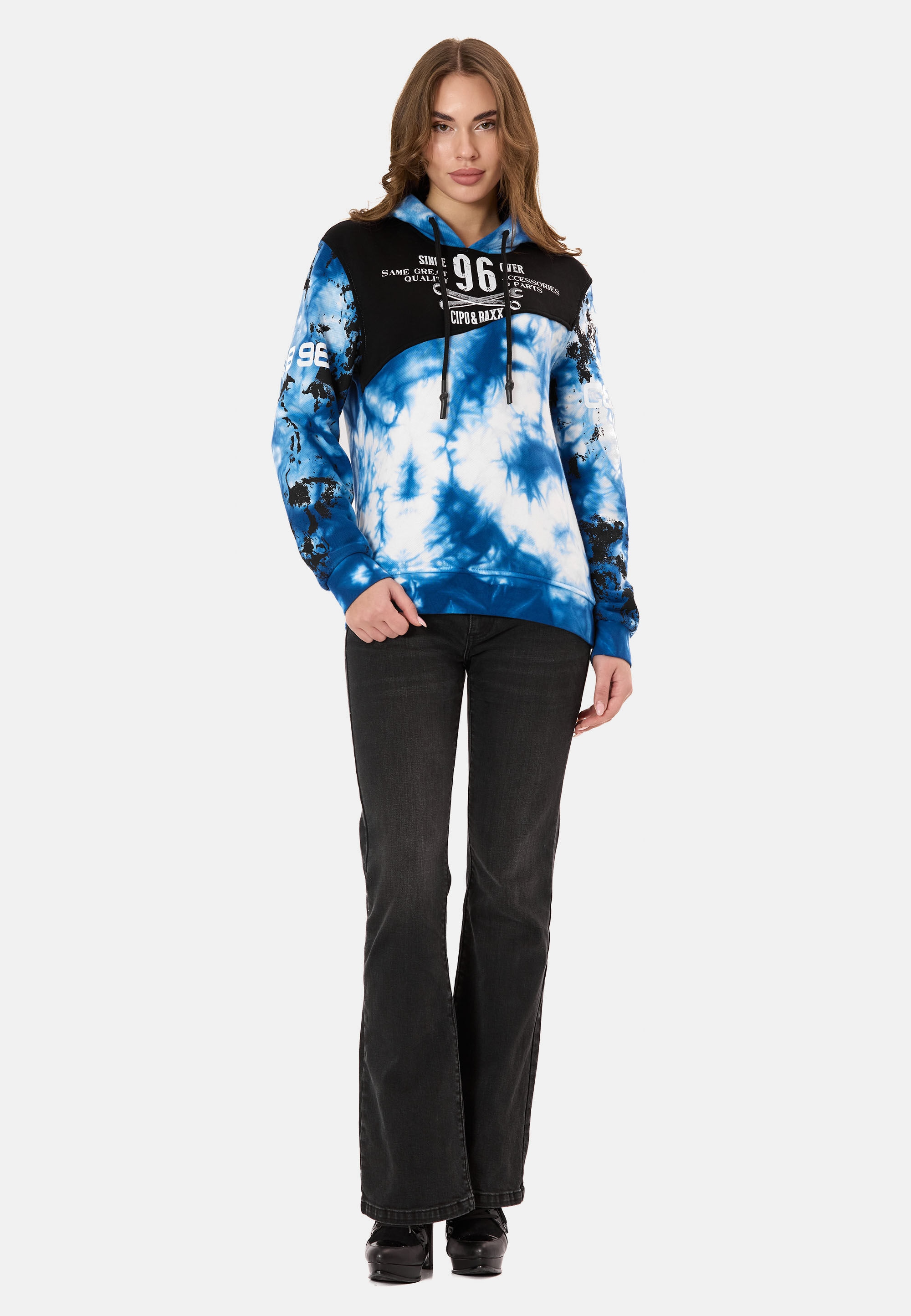 Cipo & Baxx Kapuzenpullover »WL382« mit Kapuze