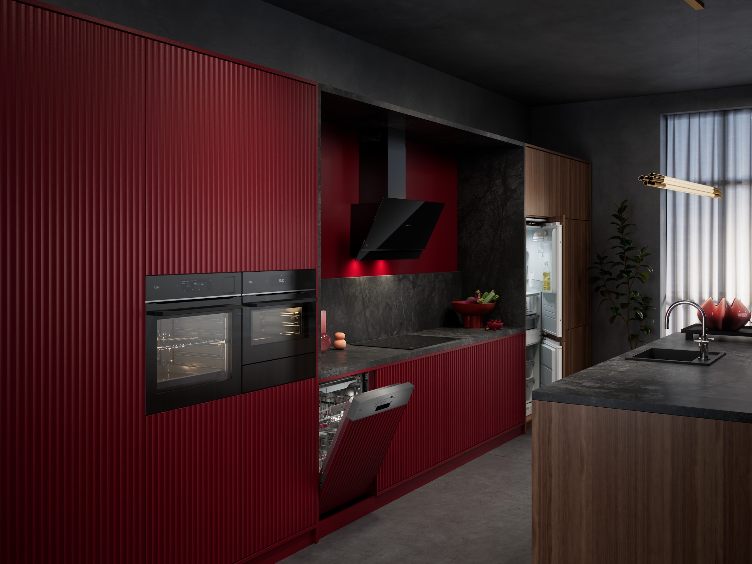 AEG teilintegrierbarer Geschirrspüler Serie 8000, 60 cm, WiFi »GT8200B2SCM 911463003« 8,4 l 14 tlg. Maßgedecke Wassersparende Spülmaschine mit 8,4 l kraftvoll gegen Eingebranntes