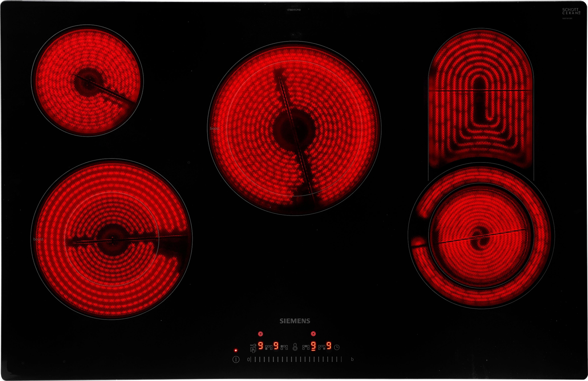 Elektro-Kochfeld von SCHOTT CERAN® »ET801FCP1D«