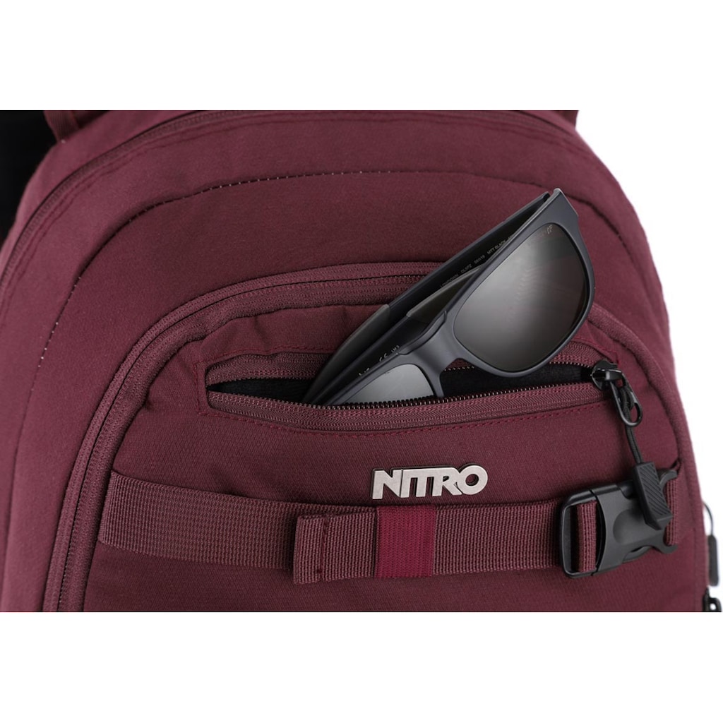 NITRO Schulrucksack »Chase«, Alltagsrucksack, Rucksack für Freizeit, Schule, Arbeit und Reise