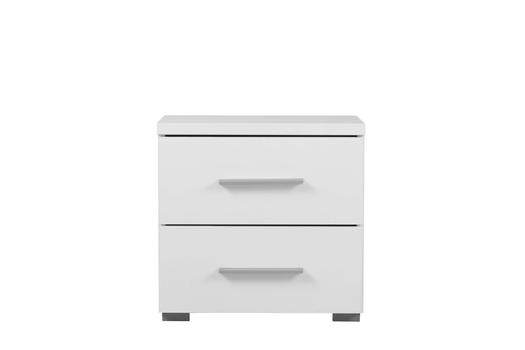 Home affaire Nachtkonsole »Uni Nachttisch, Nachtkommode, Nachtschrank, Beistelltisch, Kommode« Platzsparend, 2 Schubladen, Griff