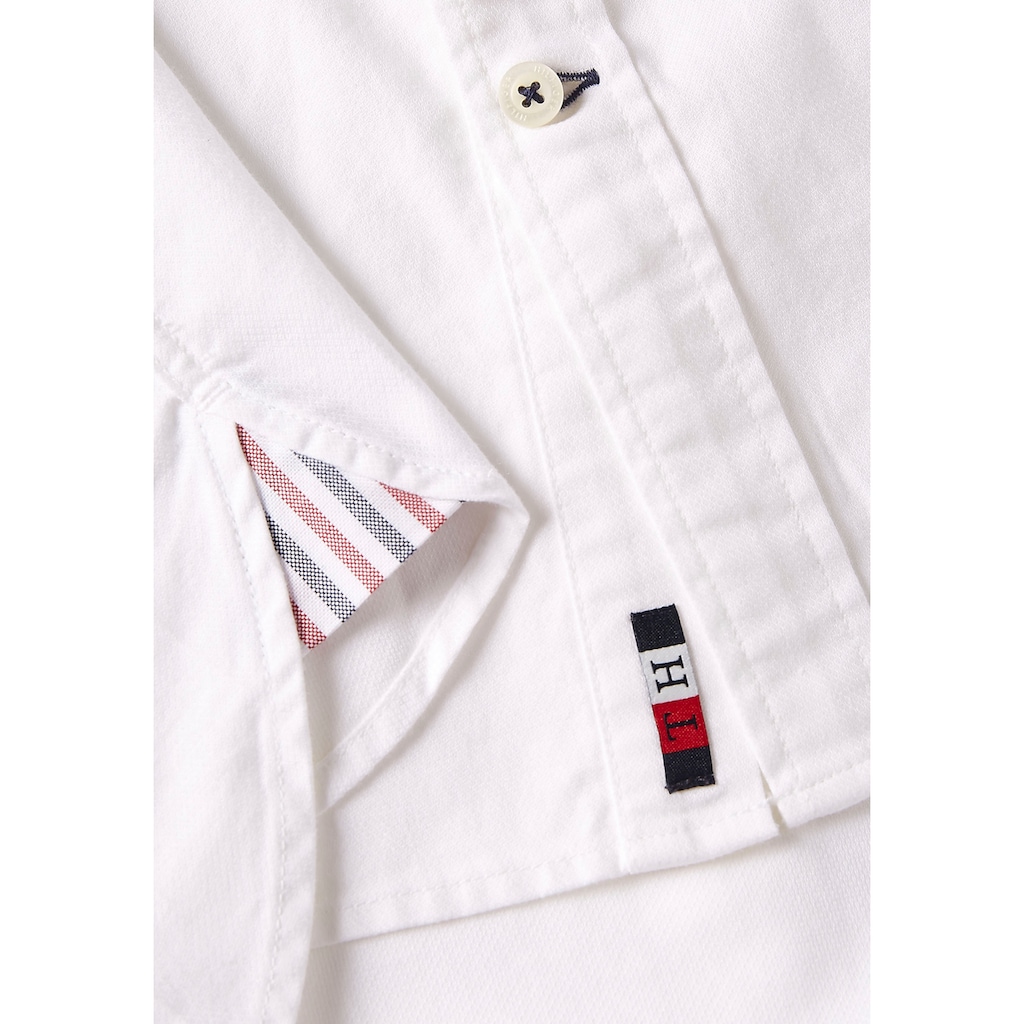 Tommy Hilfiger Langarmhemd »SLIM FLEX DOBBY SHIRT«