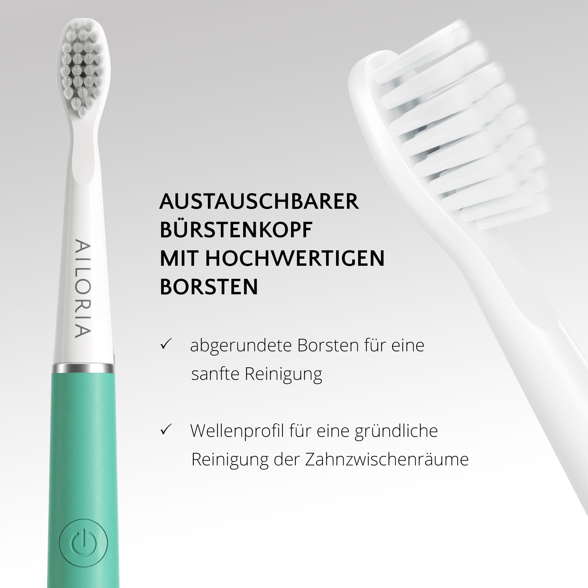 AILORIA Schallzahnbürste »Schallzahnbürste USB PRO SMILE«