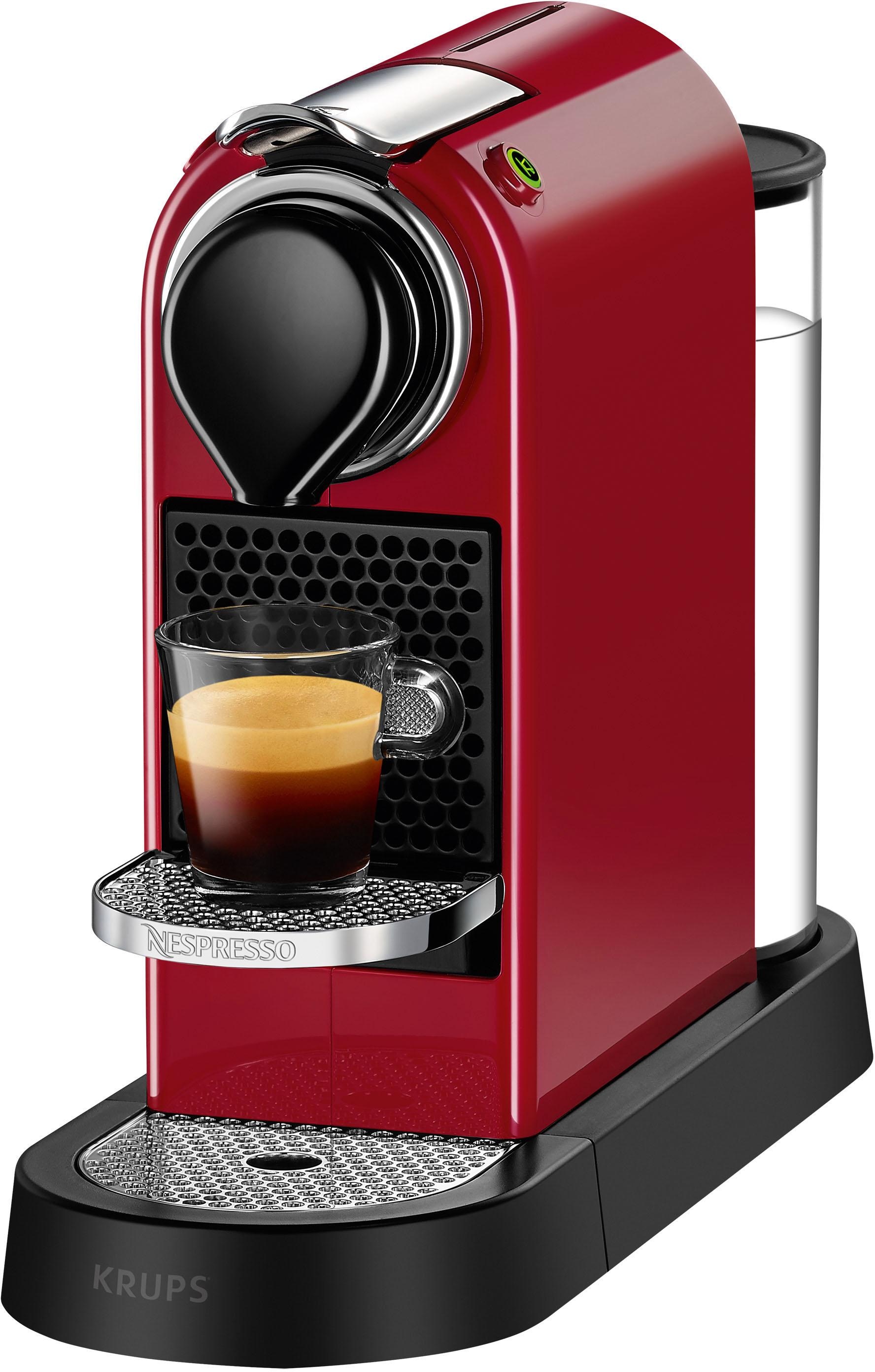 Nespresso Kapselmaschine »XN7415 New CitiZ von Krups«, Wassertank: 1 L, inkl.  Willkommenspaket mit 14 Kapseln mit 3 Jahren XXL Garantie