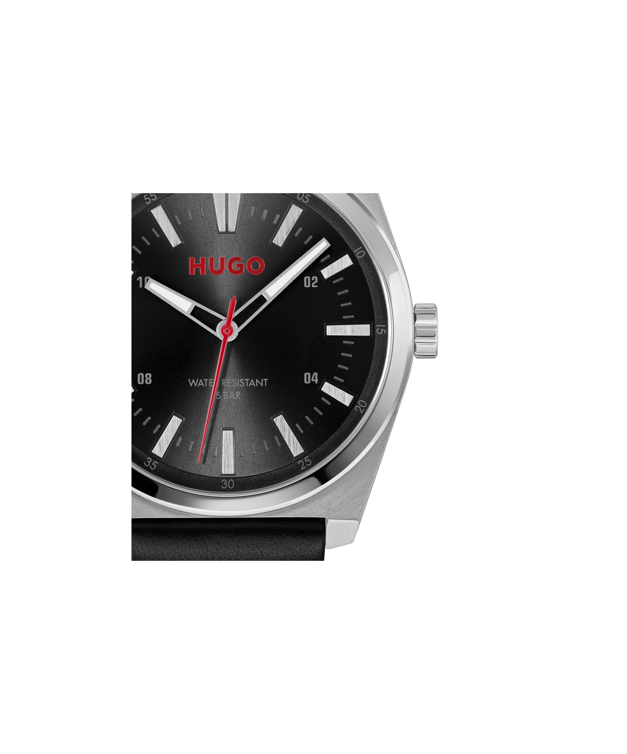 HUGO Quarzuhr »#ARK« Armbanduhr, Herrenuhr, Lederarmband, analog