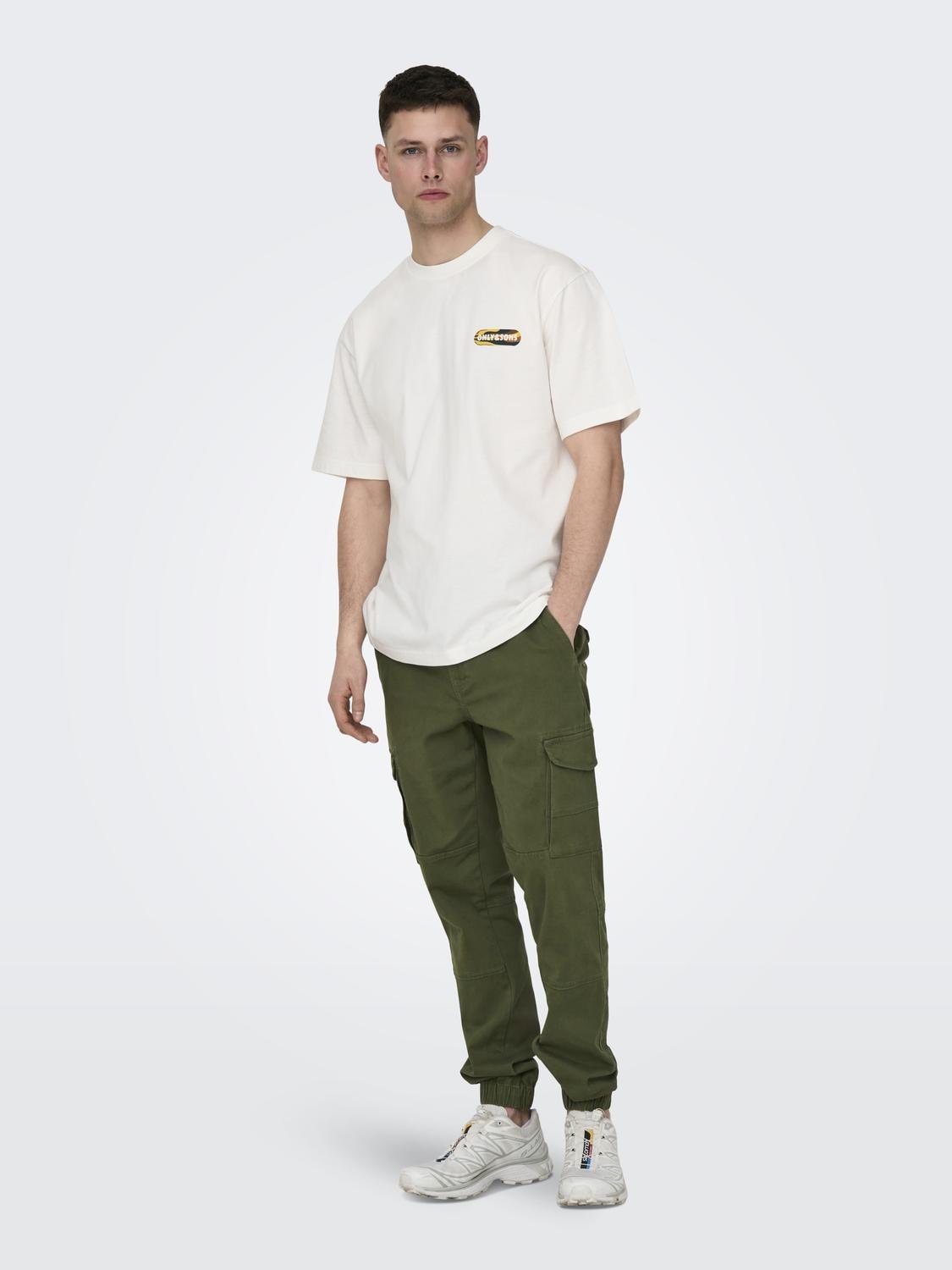 ONLY & SONS Cargohose »ONSCARTER LIFE CARGO CUFF 0013 PANT NOOS«