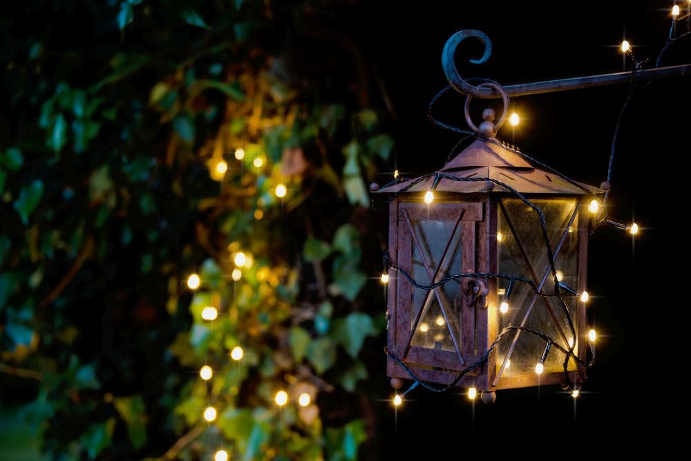 KONSTSMIDE LED-Lichterkette weiße bequem »Weihnachtsdeko gefrostet, 80 kaufen Dioden warm aussen«